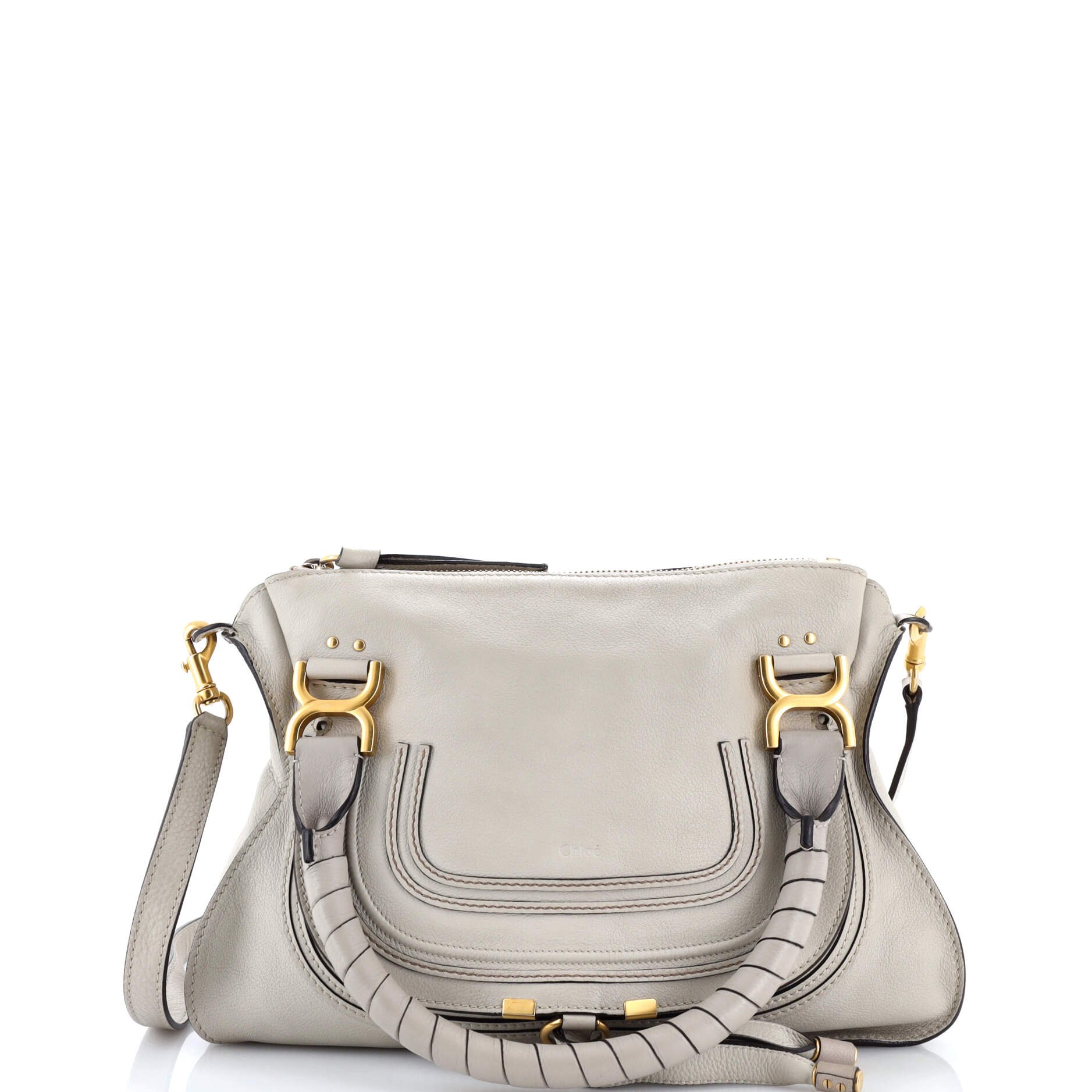 Marcie Satchel Leather Medium