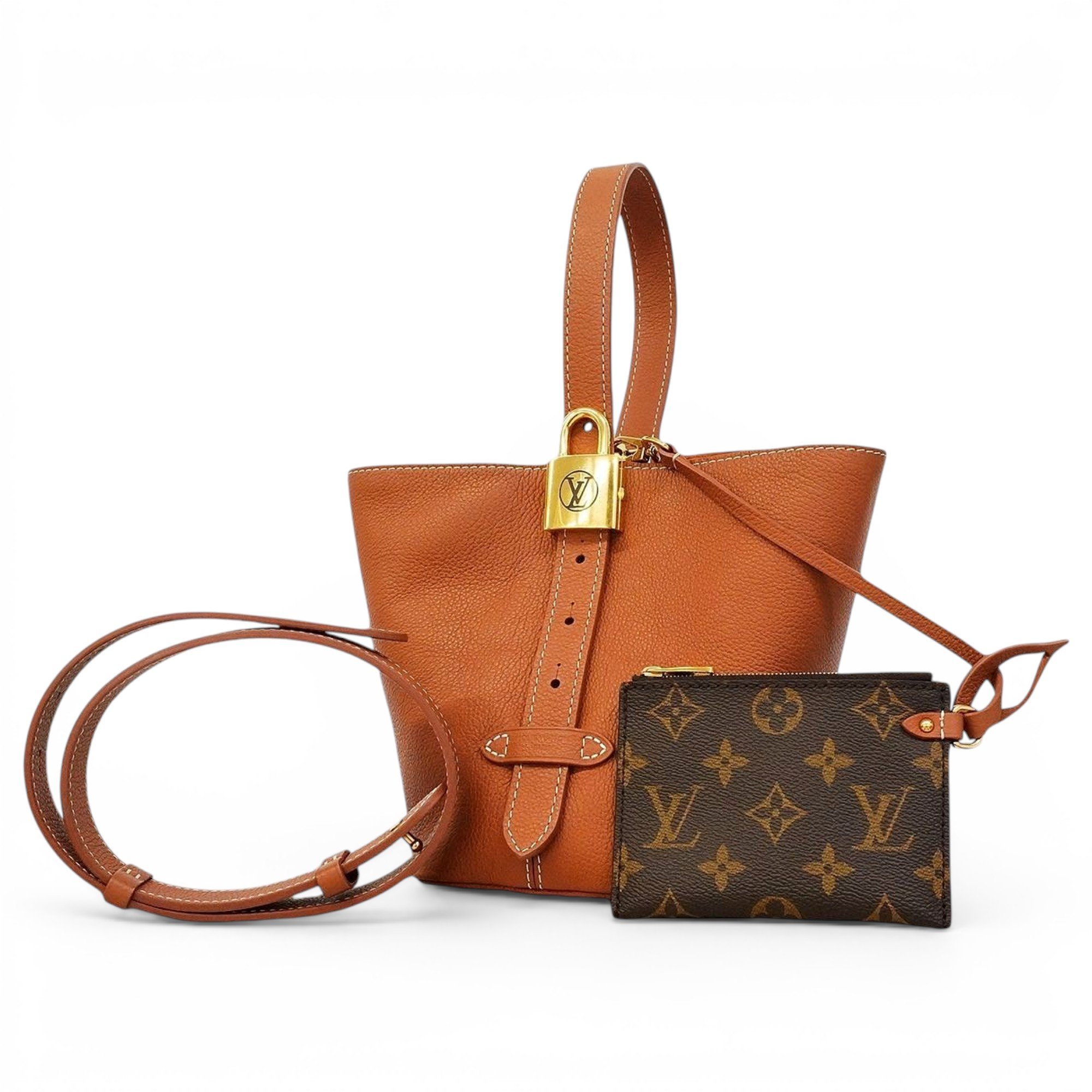 Leather handbag