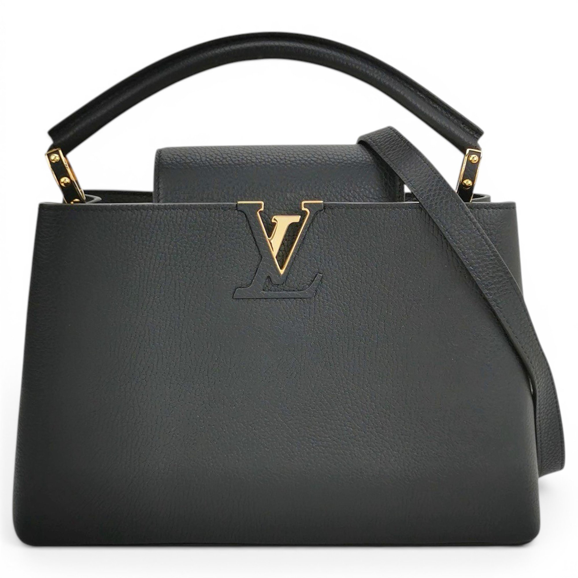 Capucines leather handbag
