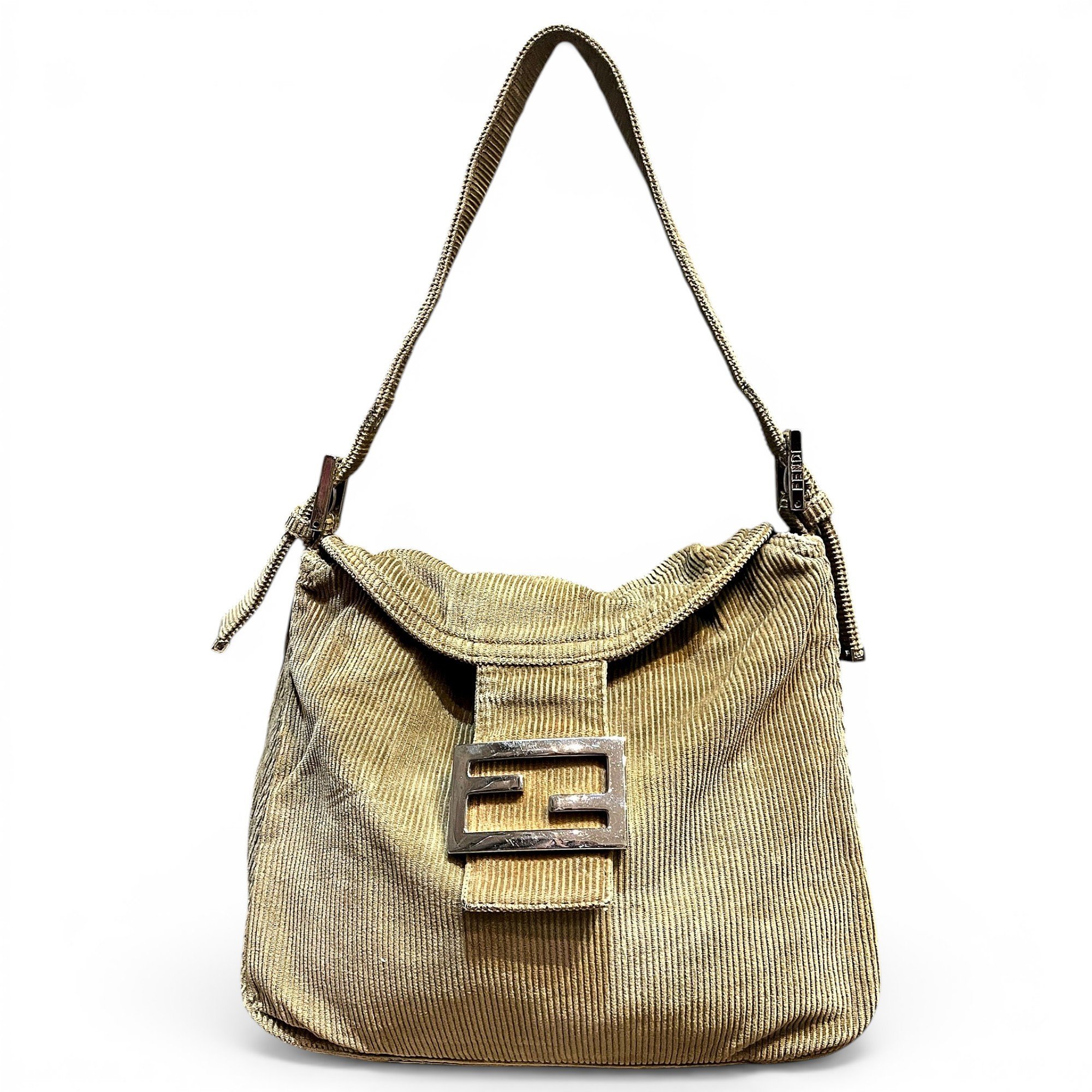 Baguette velvet handbag