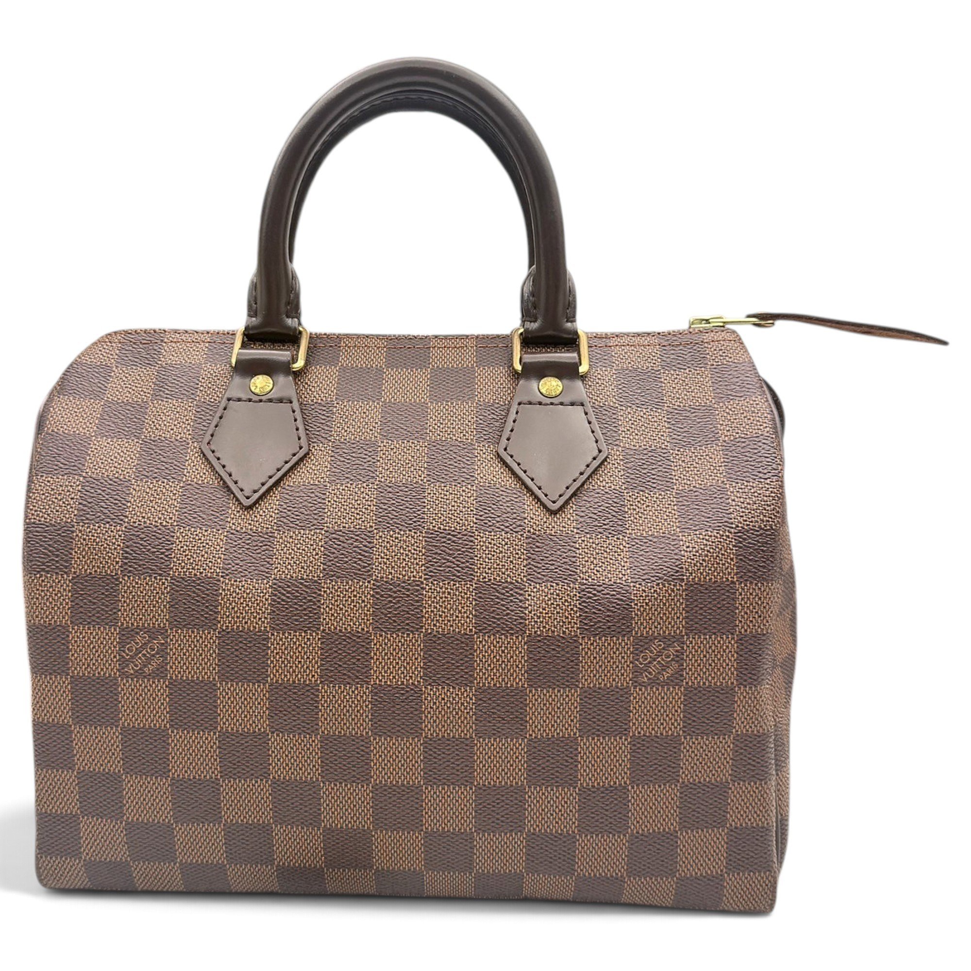 Speedy leather handbag