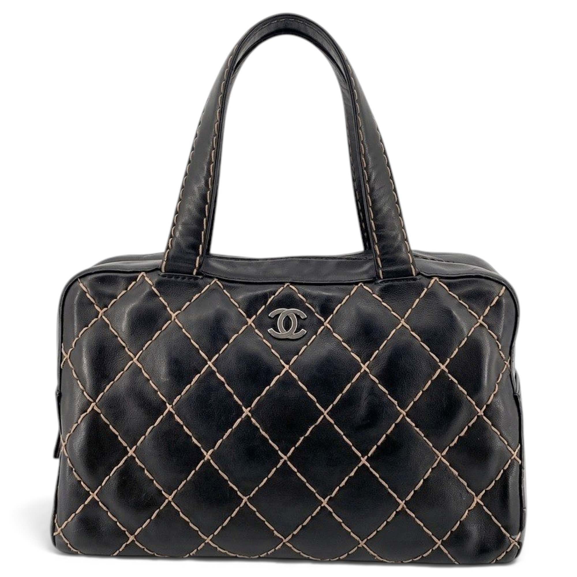 Wild Stitch leather tote
