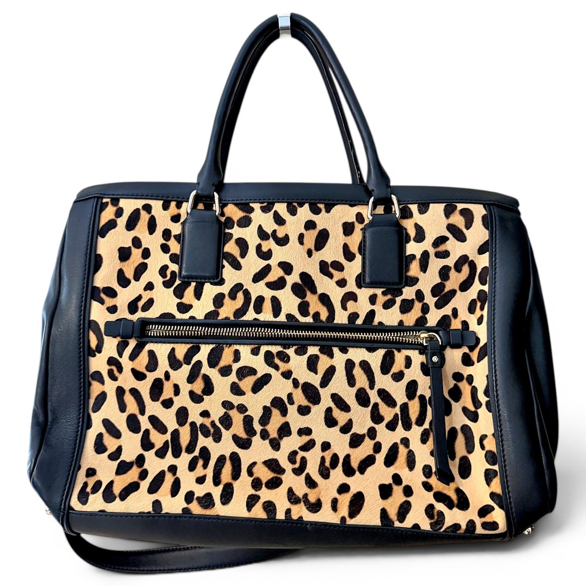 Pony-style calfskin satchel