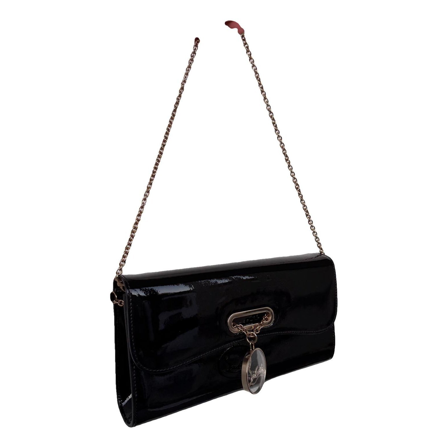 Riviera leather clutch bag