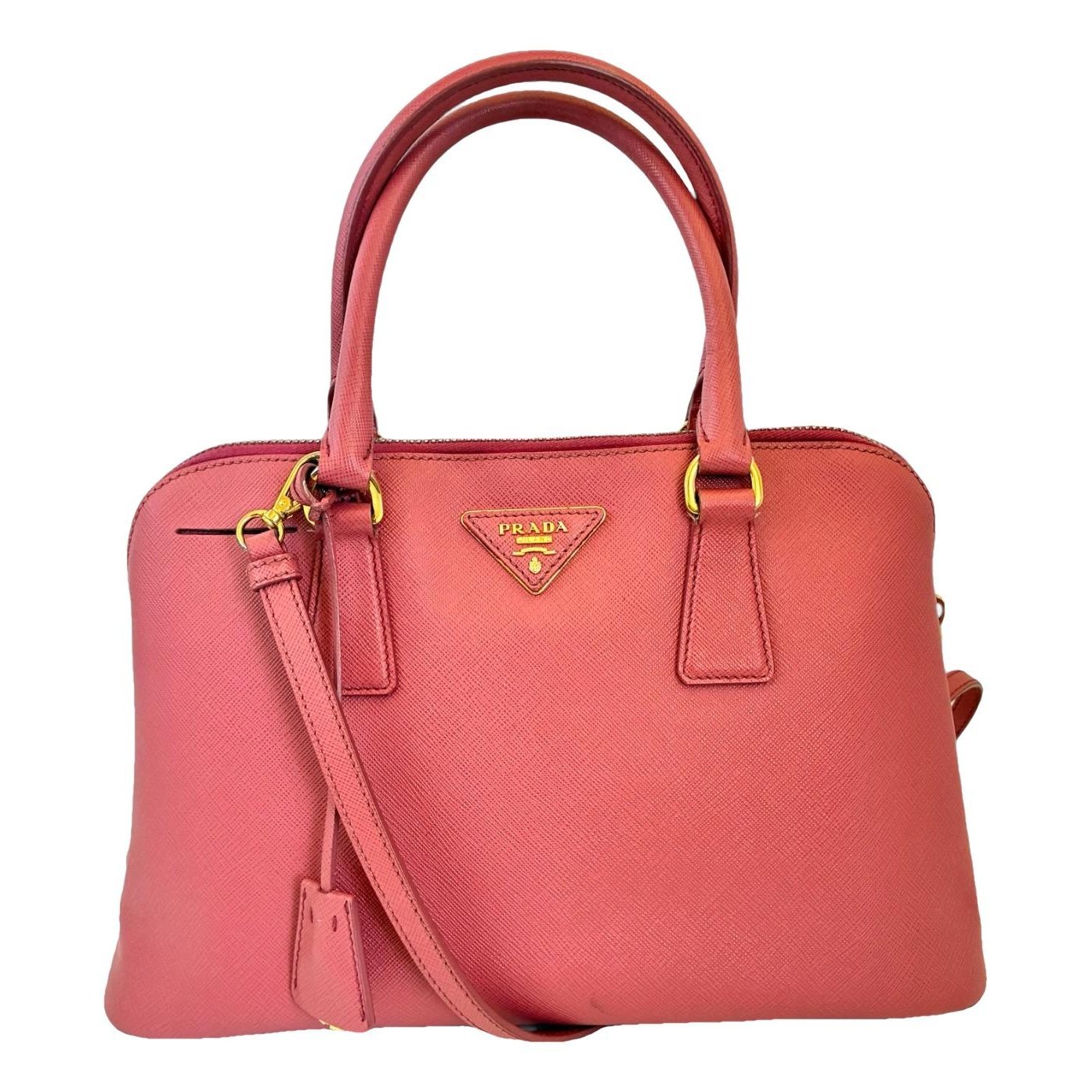 Promenade leather handbag