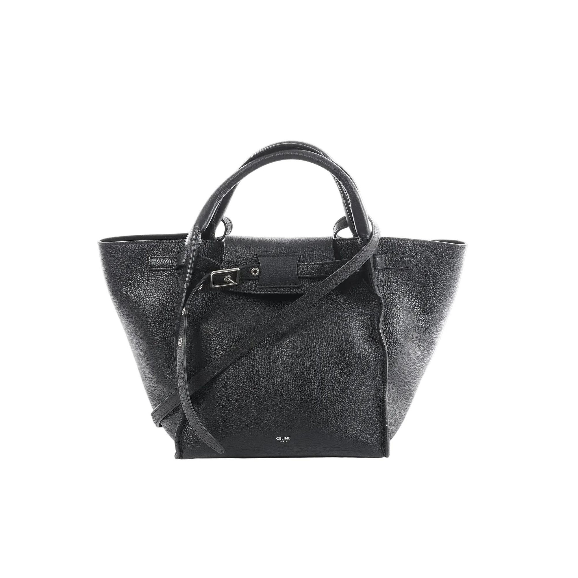 Big Bag leather handbag