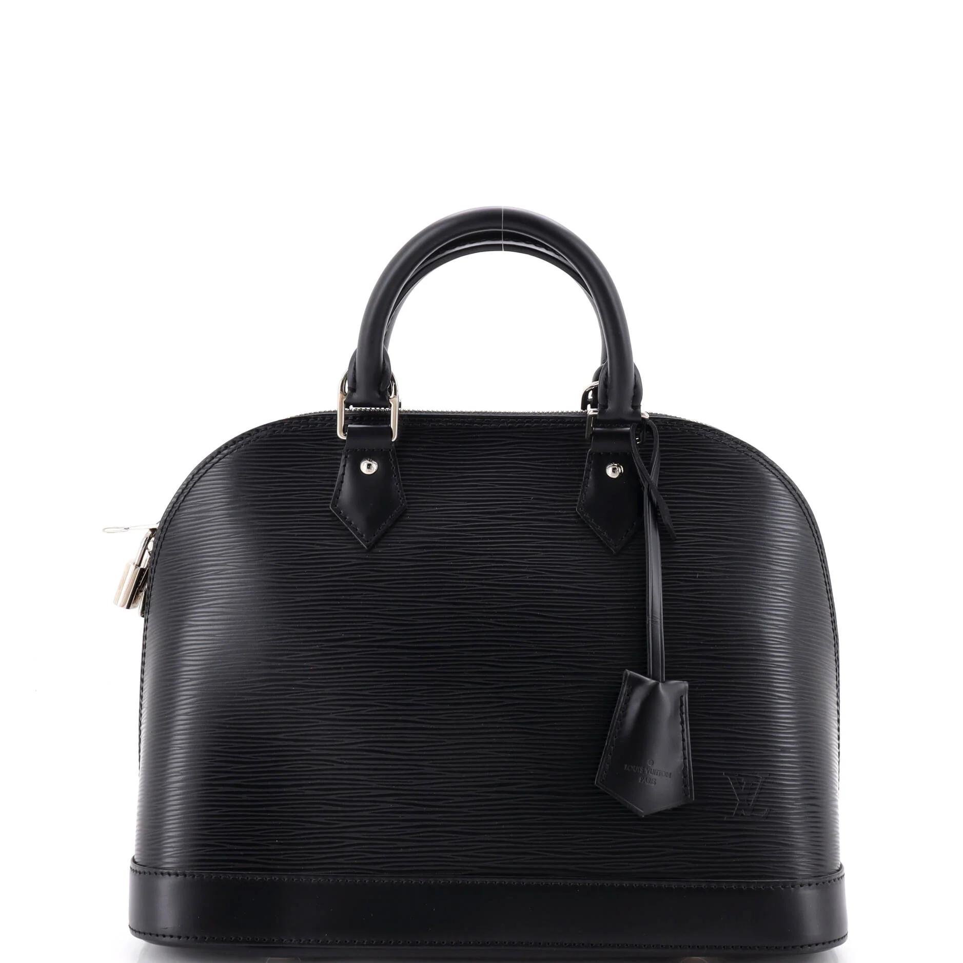 Alma leather handbag