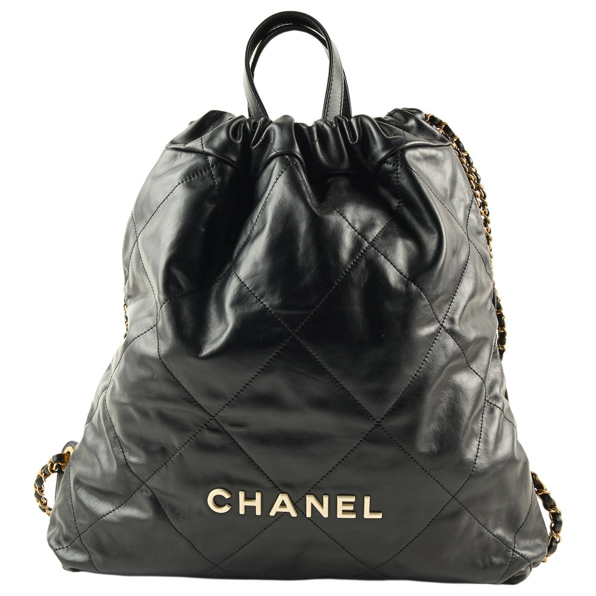 Chanel 22 leather backpack