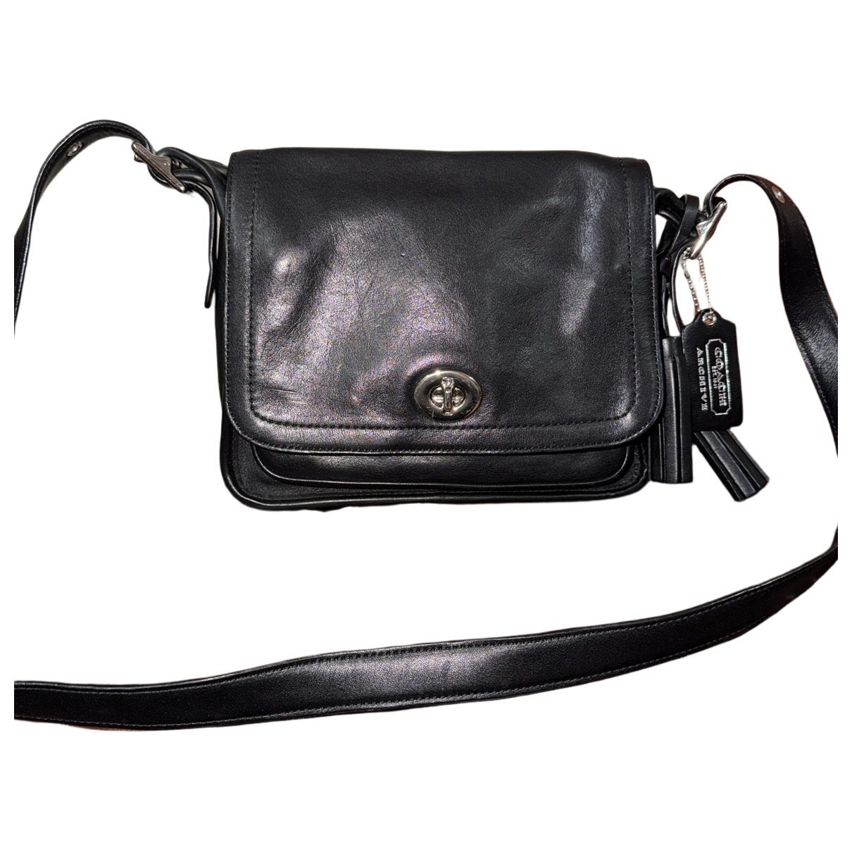 Leather crossbody bag