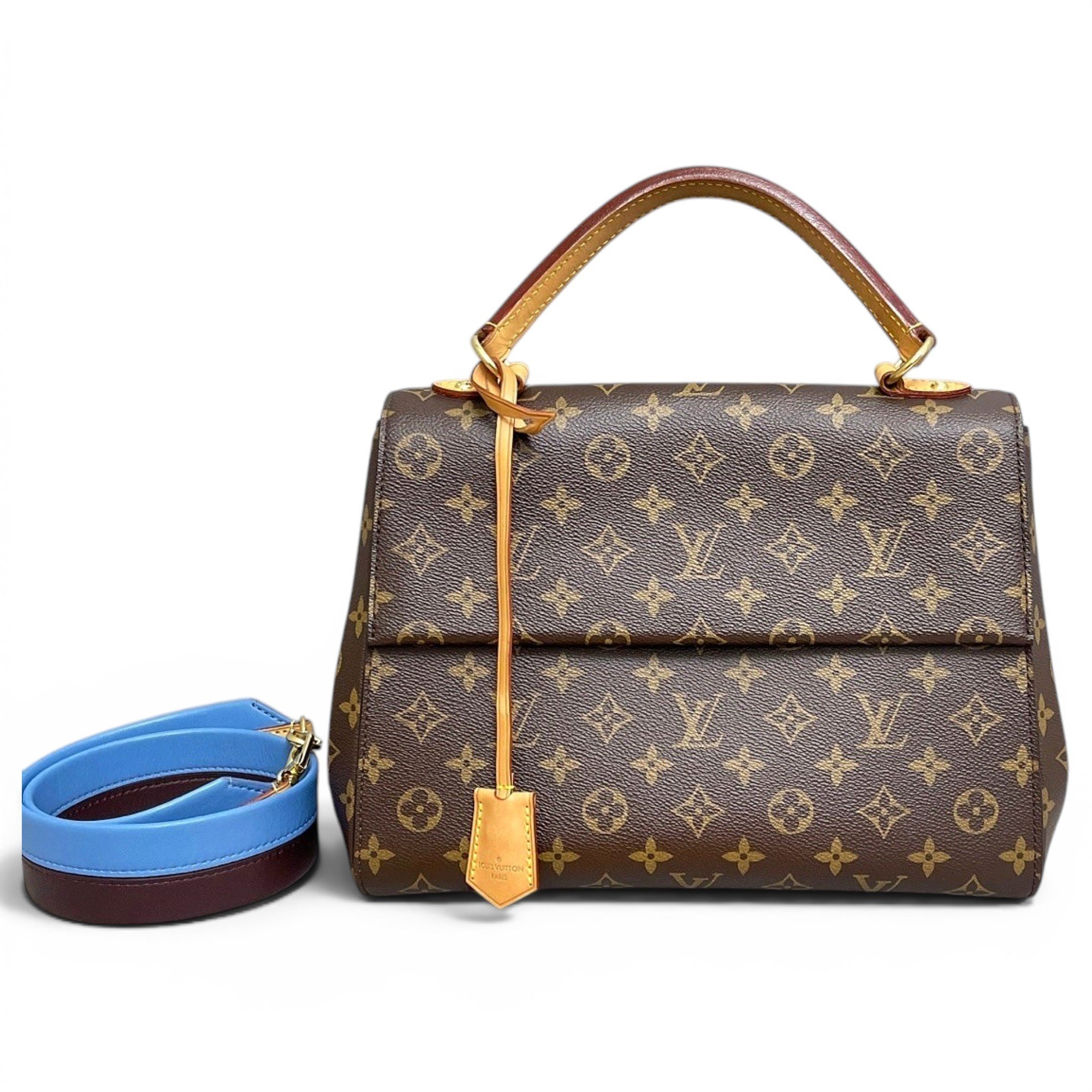 Cluny leather handbag