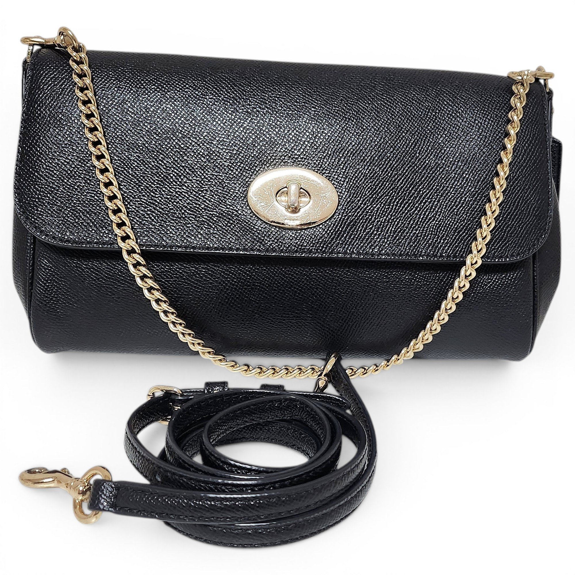 Leather crossbody bag