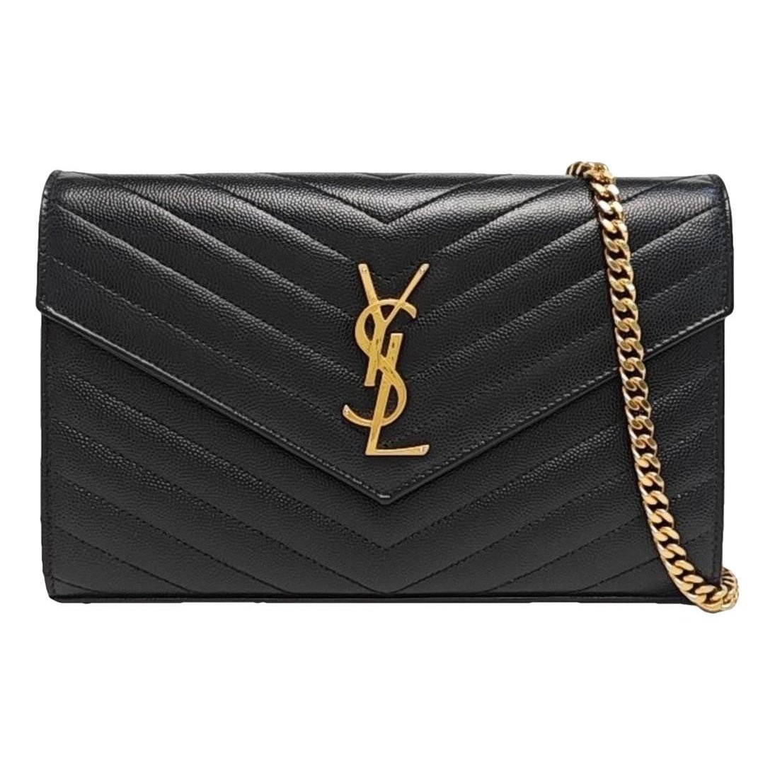 Baby monogramme leather handbag