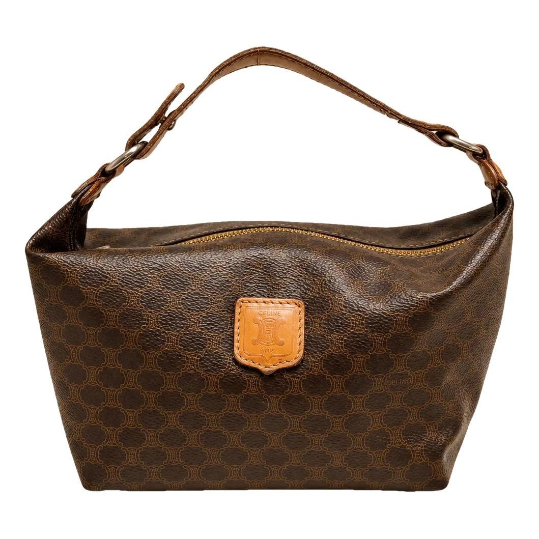 Hobo leather handbag