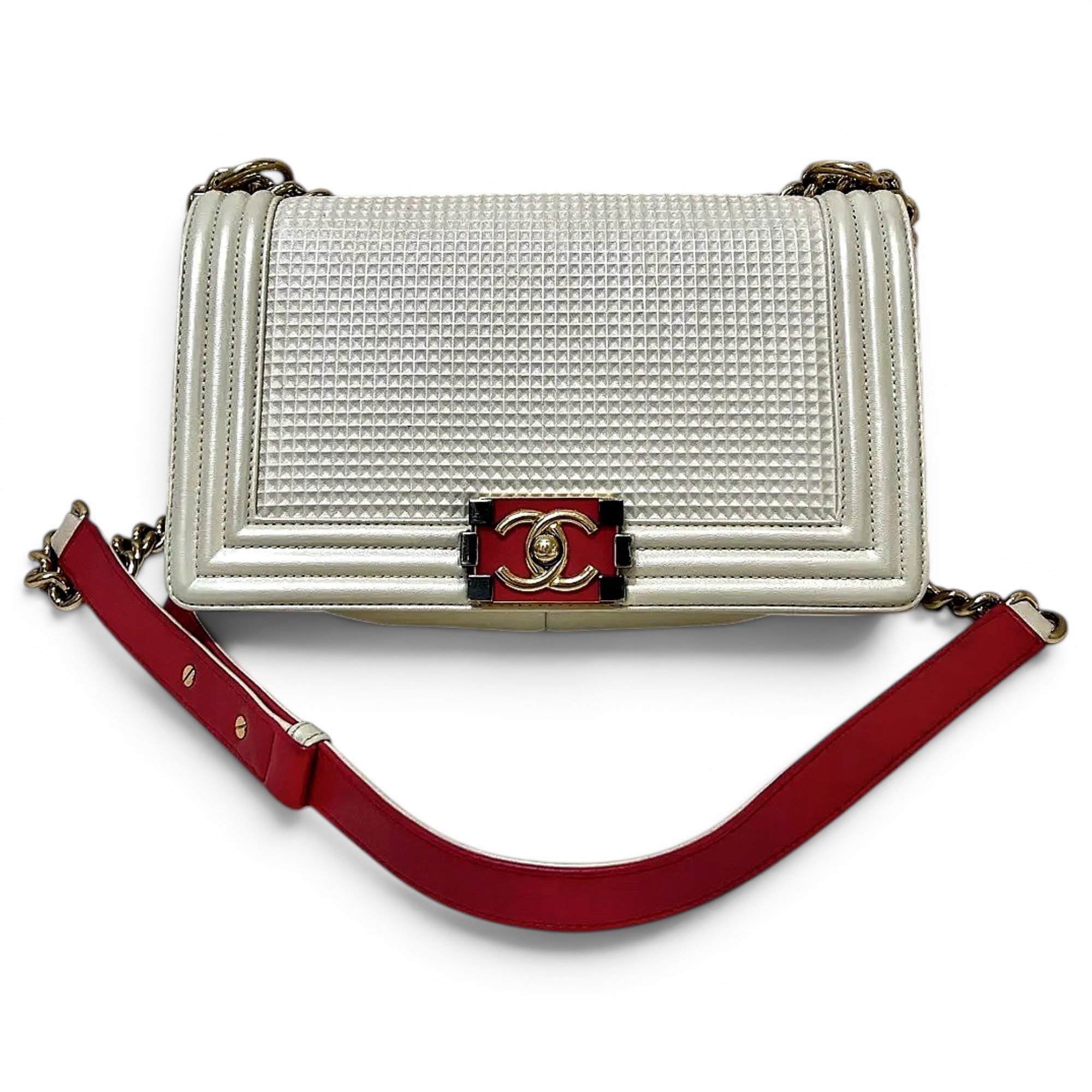 Boy leather handbag