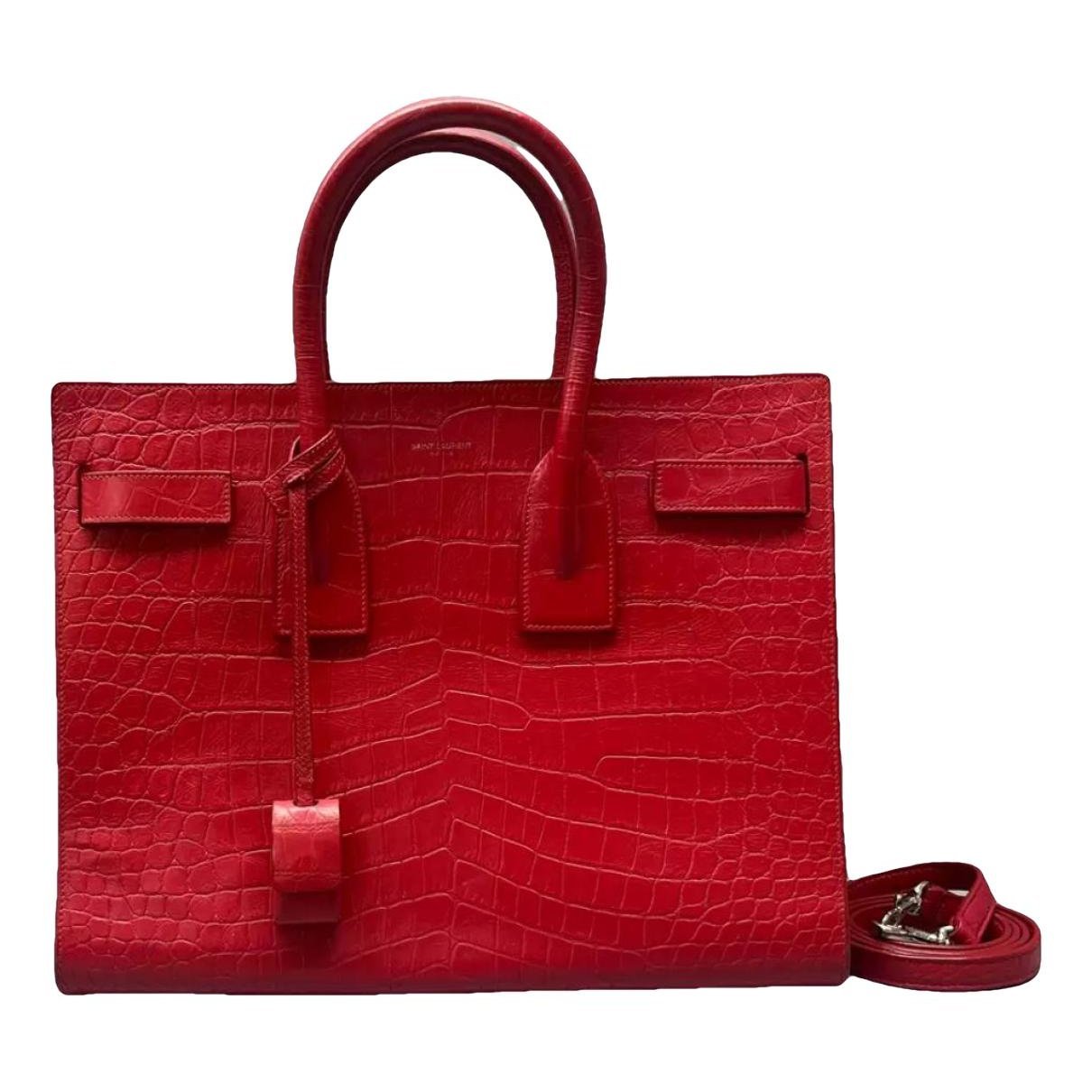 Sac de Jour leather tote