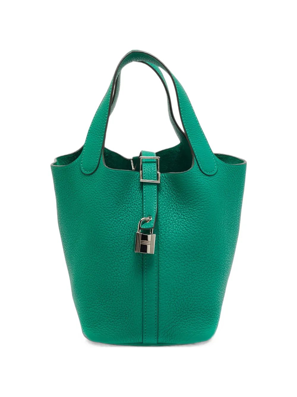 2021 Picotin Lock 18 leaher tote bag