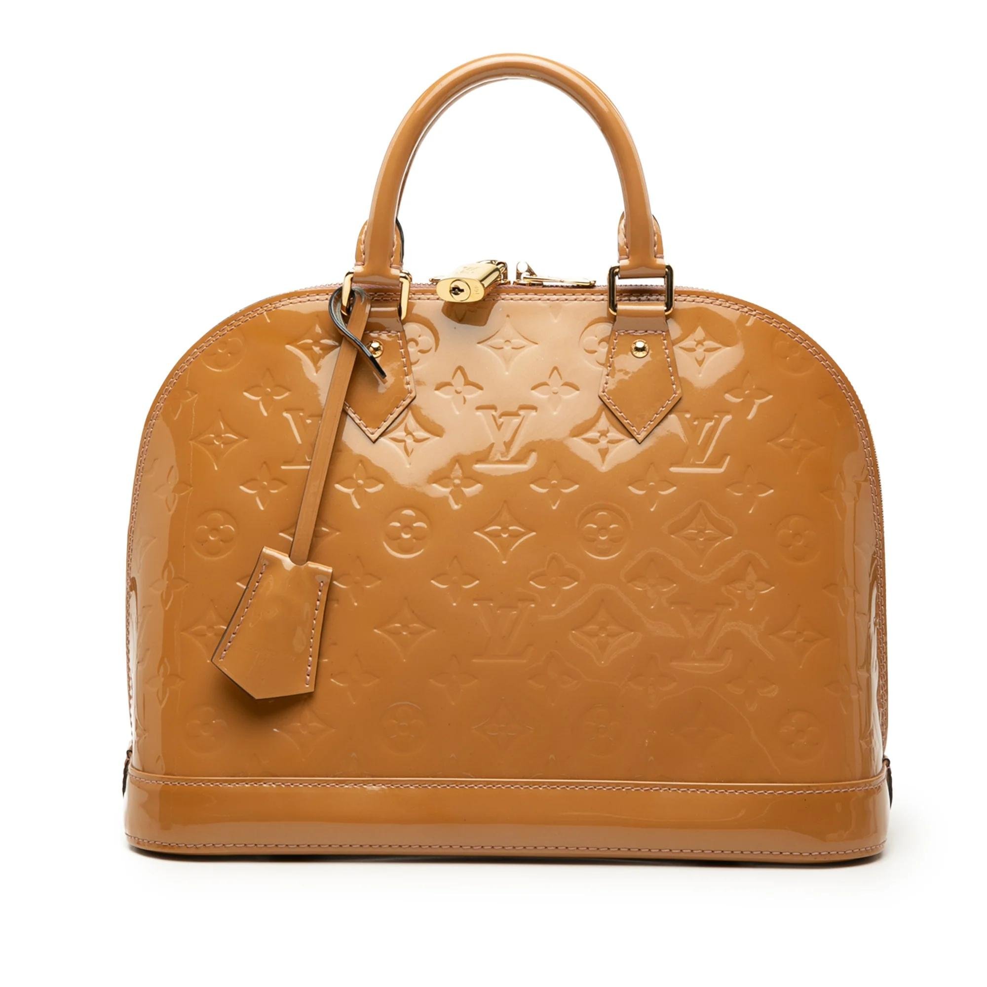 Alma leather handbag