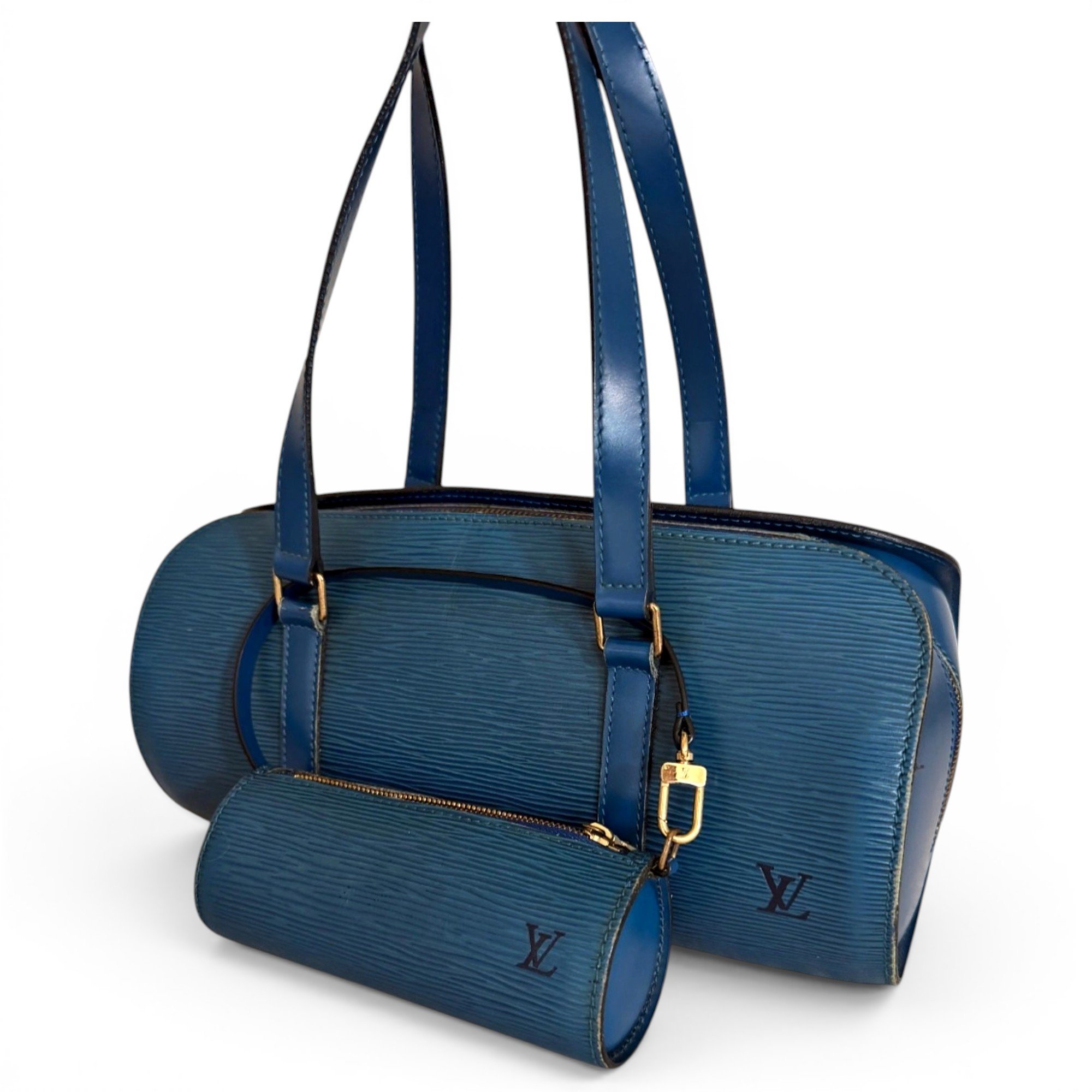 Papillon leather handbag