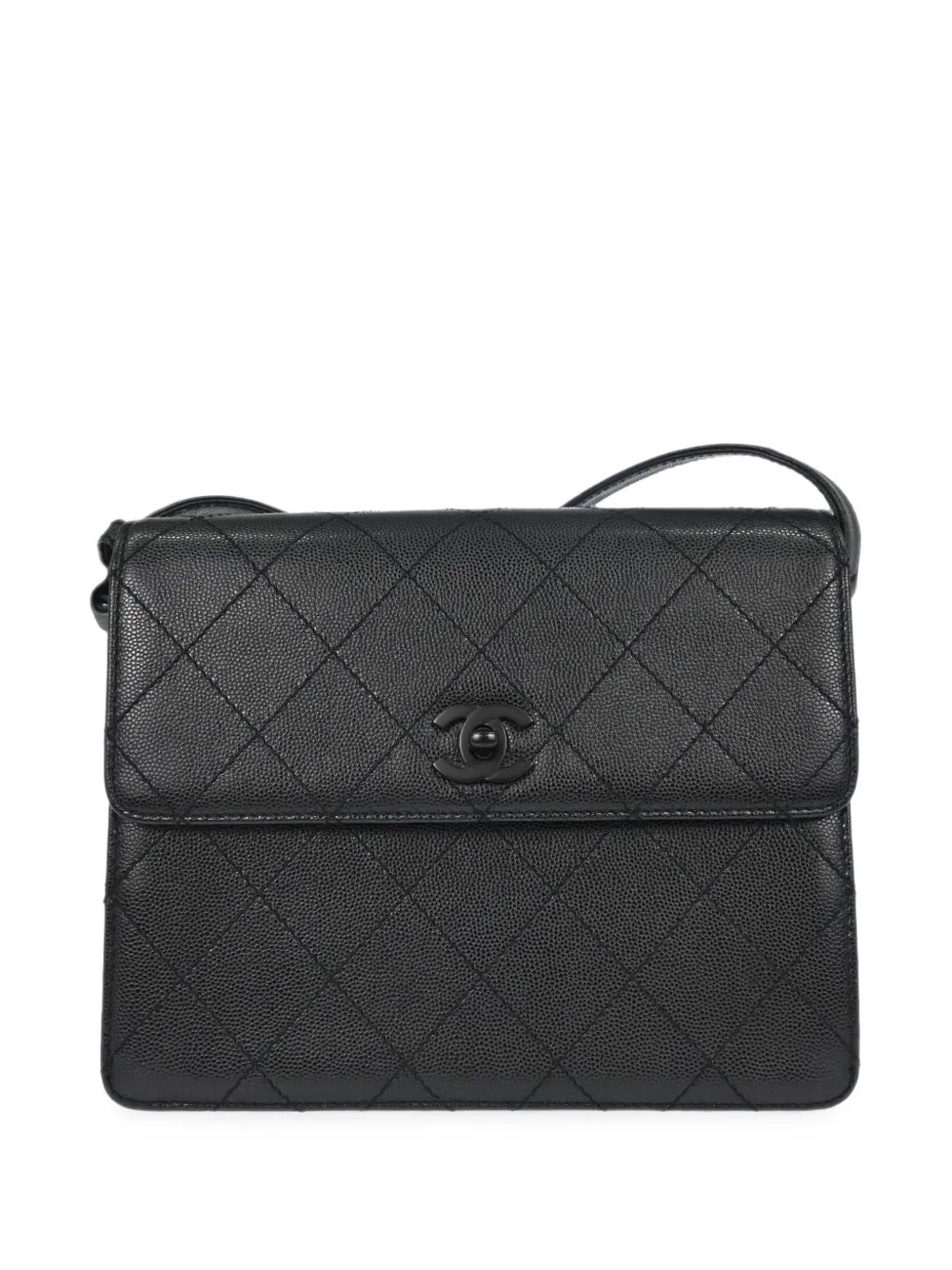 1998 CC turn-lock shoulder bag