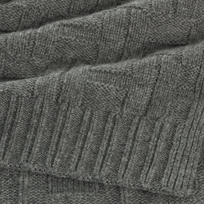 Gris Chiné H En Ligne Scarf