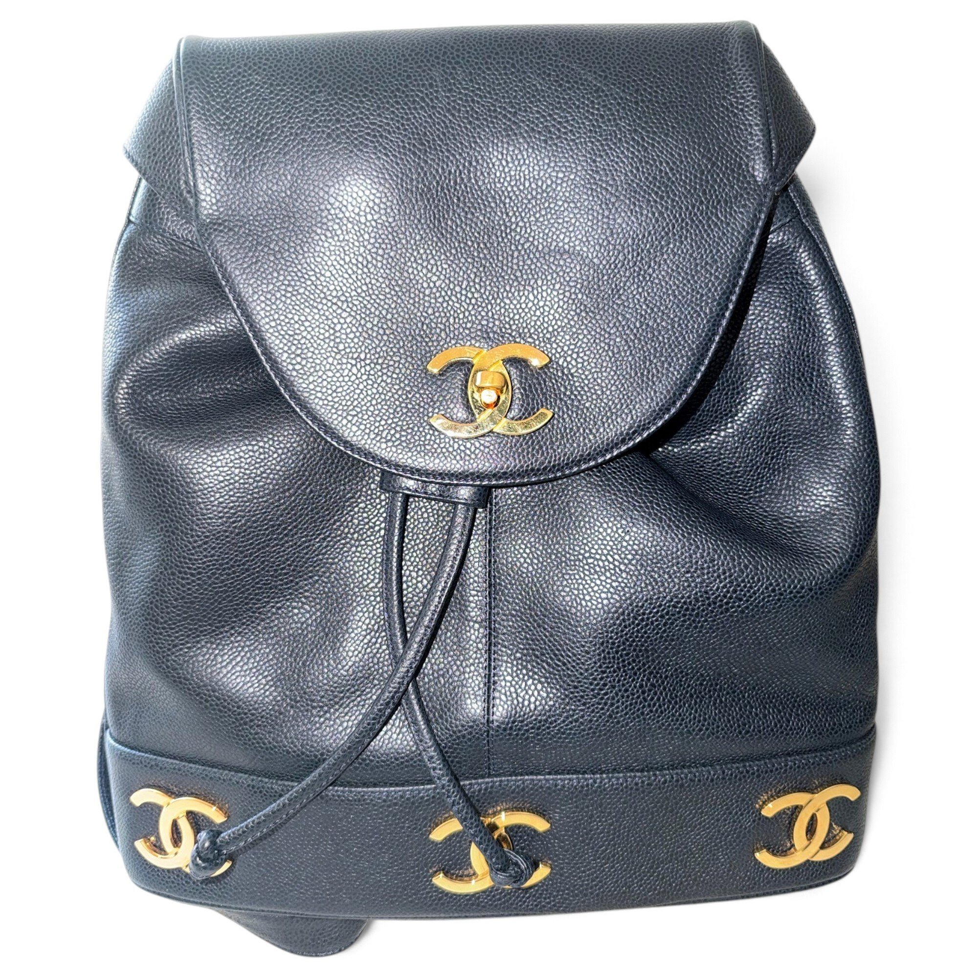 Duma leather backpack
