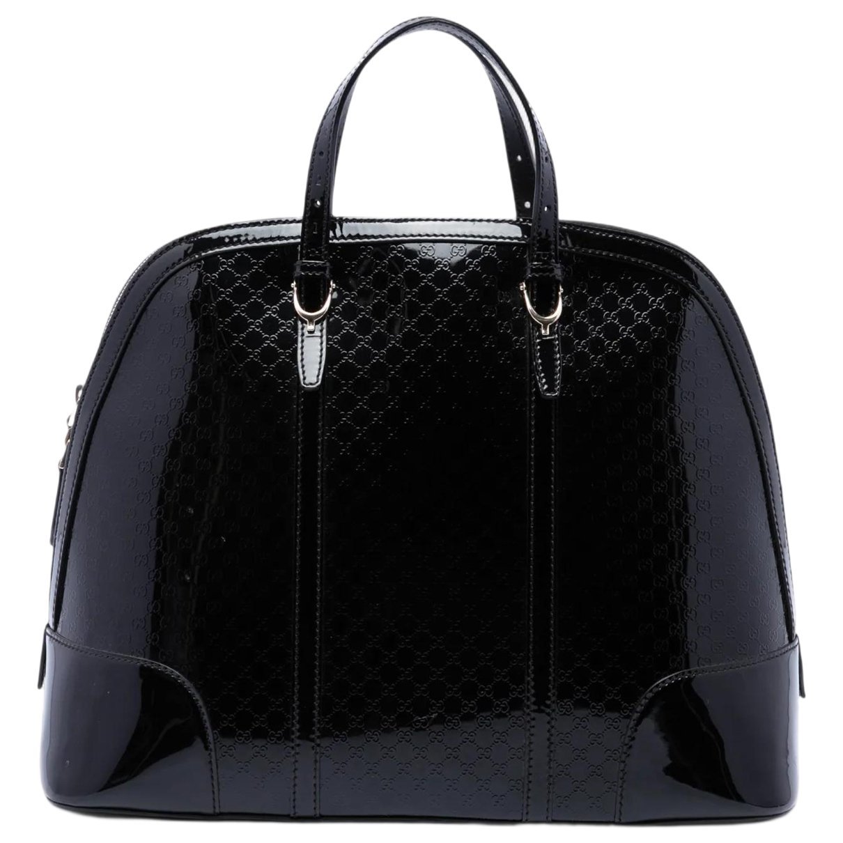 Dôme leather handbag