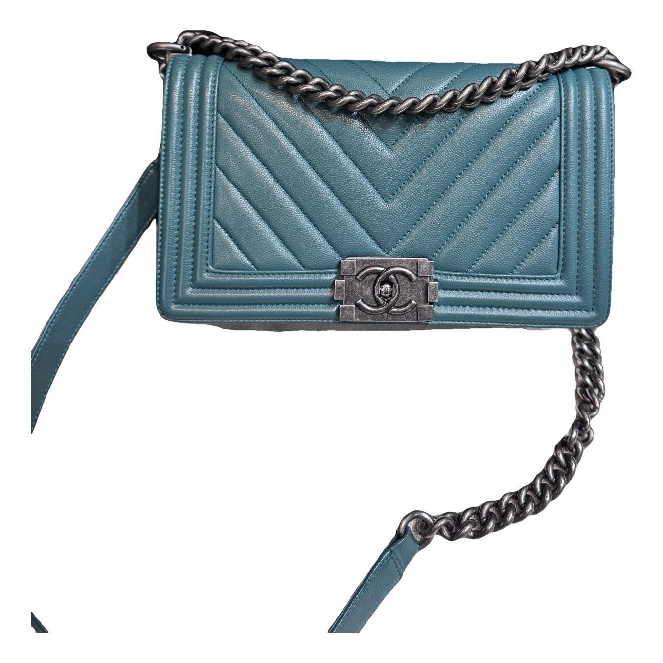 Boy leather crossbody bag