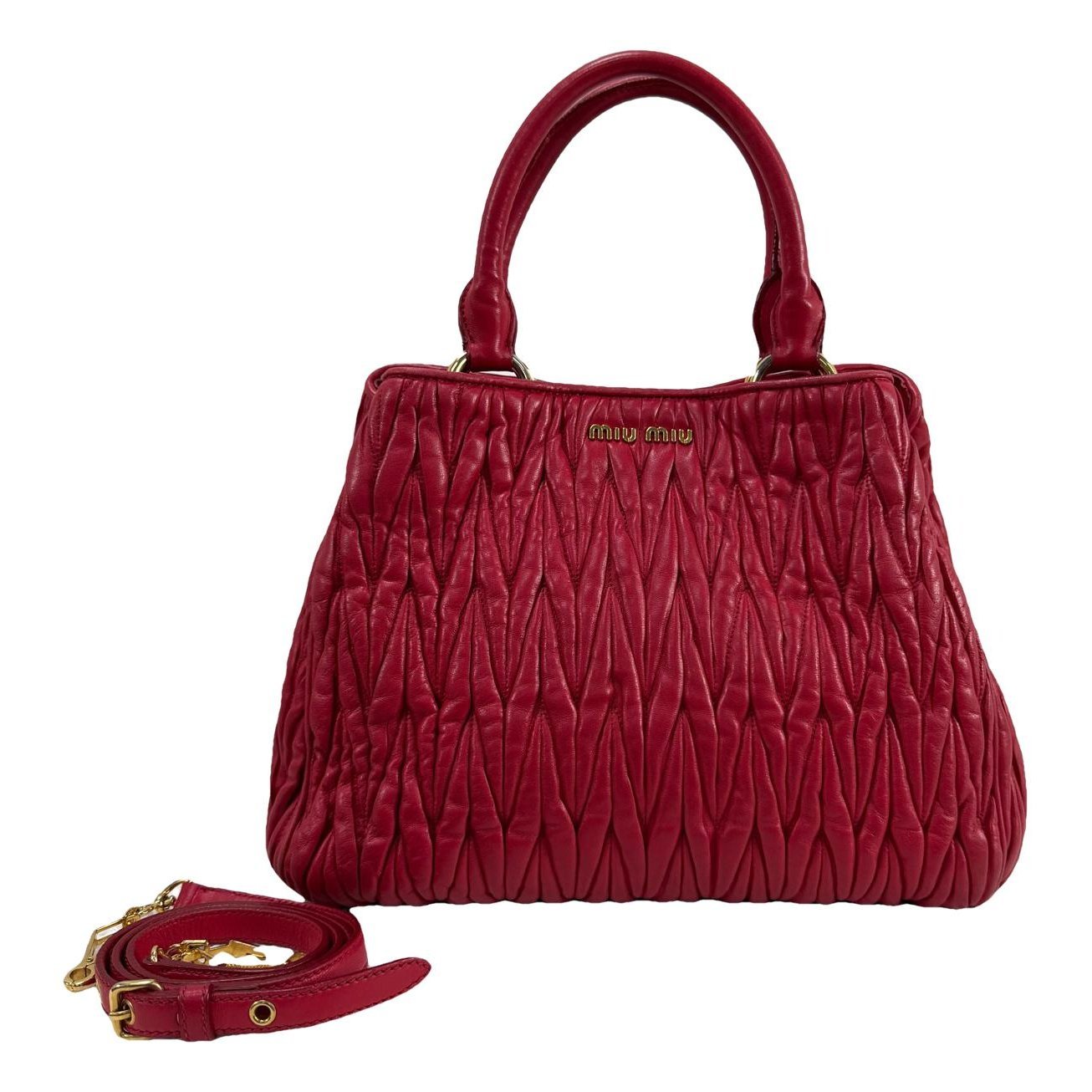 Leather handbag