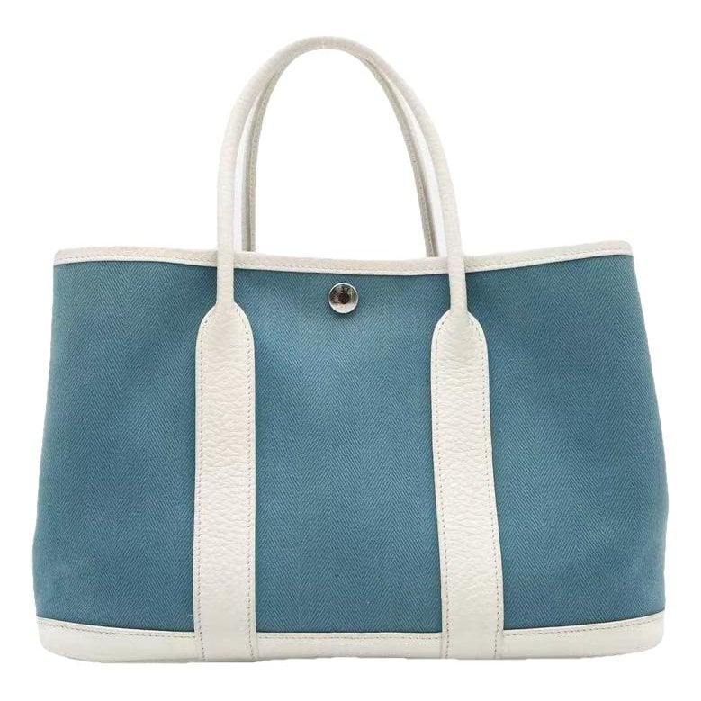 Garden Party leather handbag