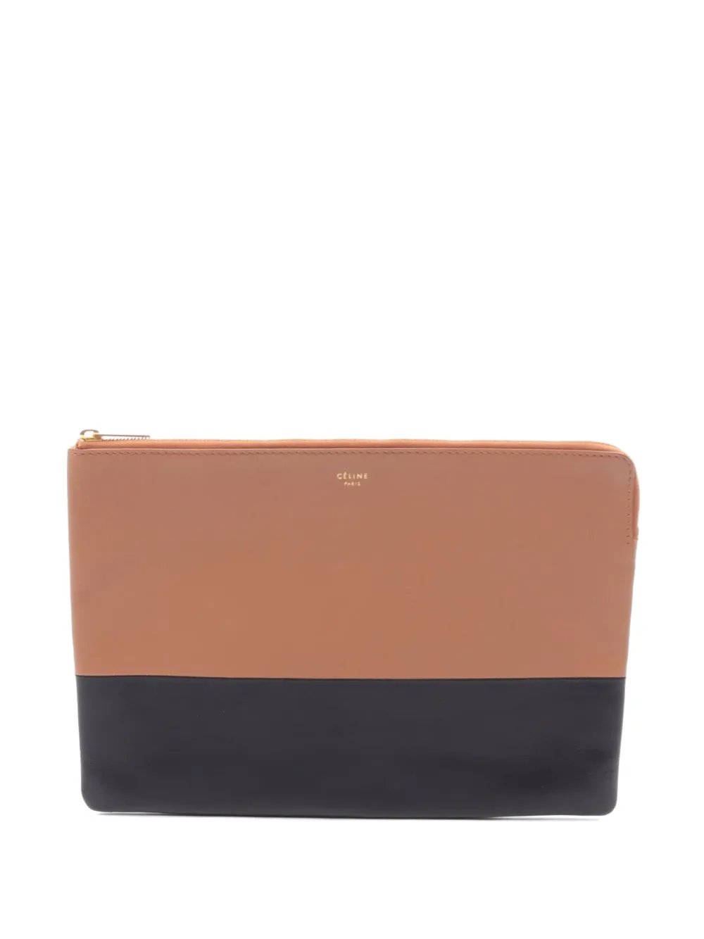 2010s Solo bicolor clutch bag