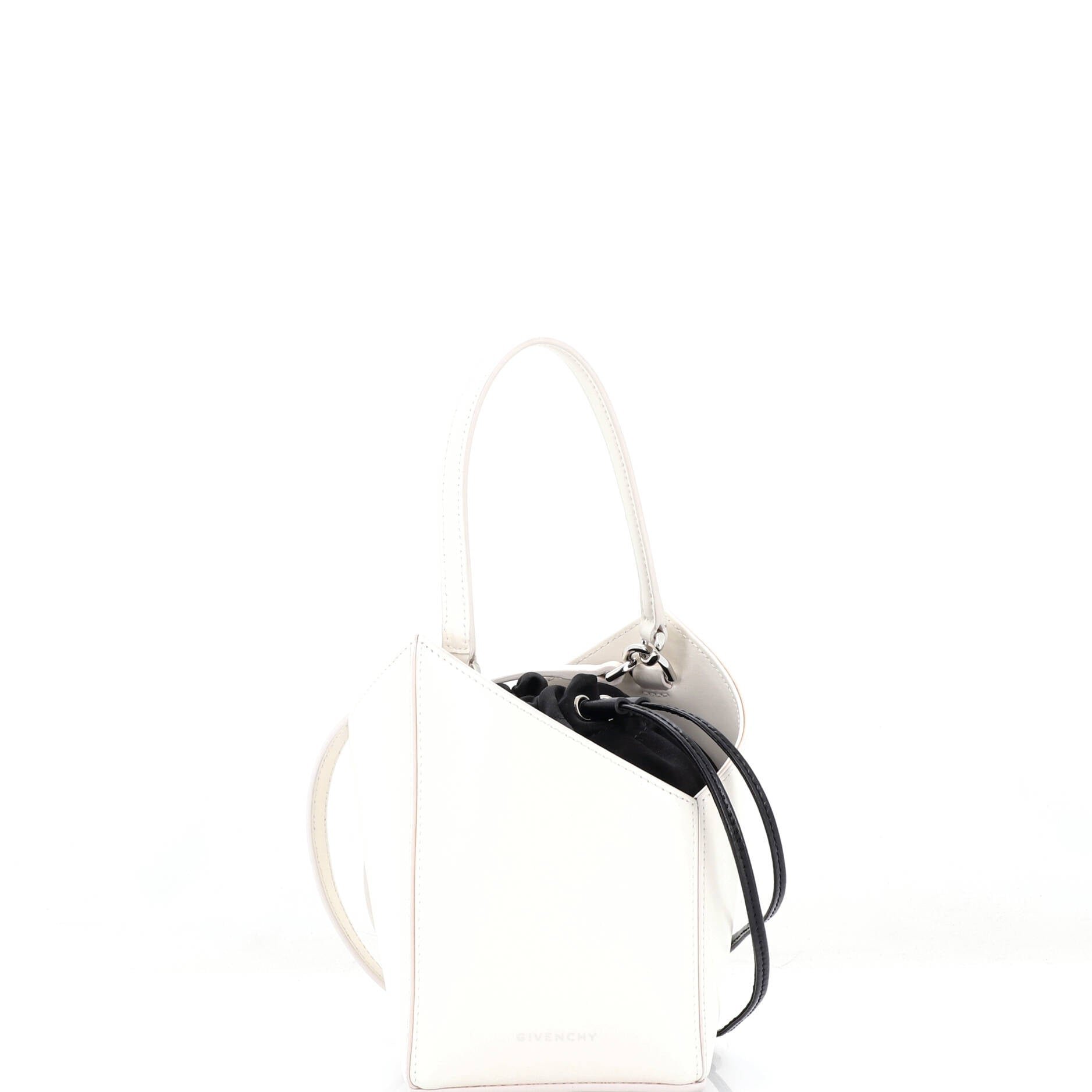 Givenchy Cut Out Bucket Bag Leather Mini