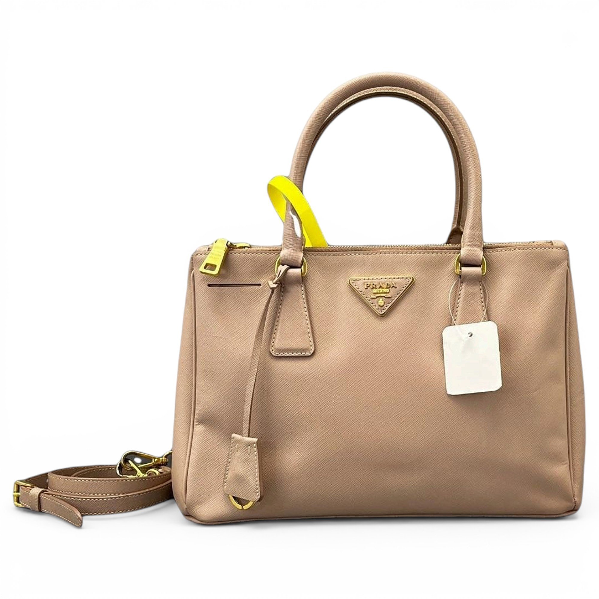 Galleria leather handbag