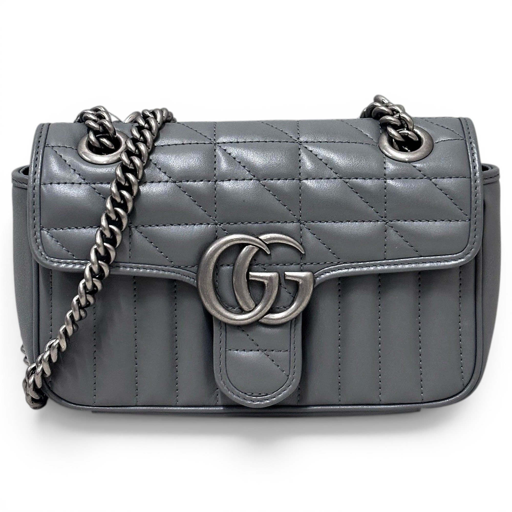 GG Marmont Flap leather handbag