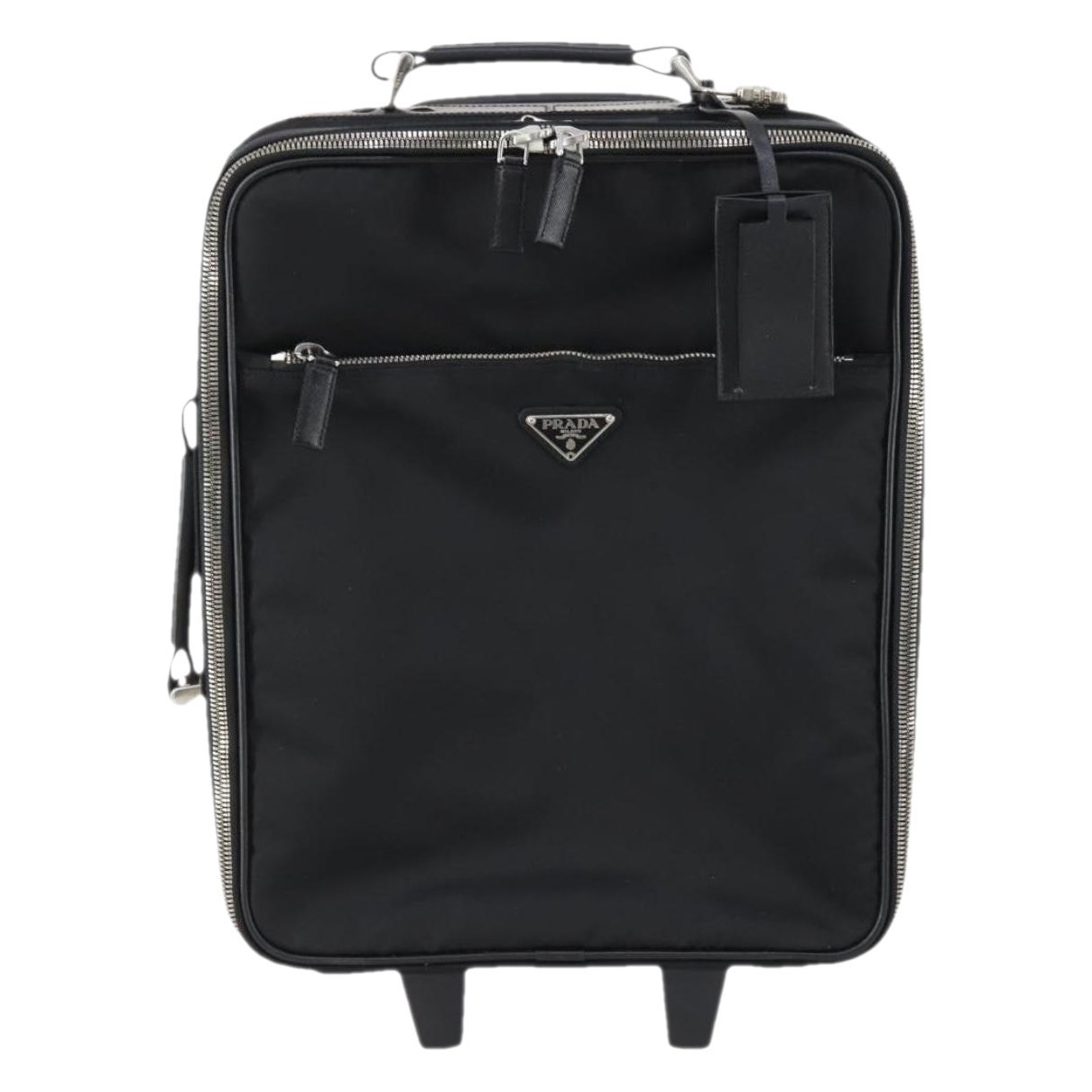 Leather travel bag