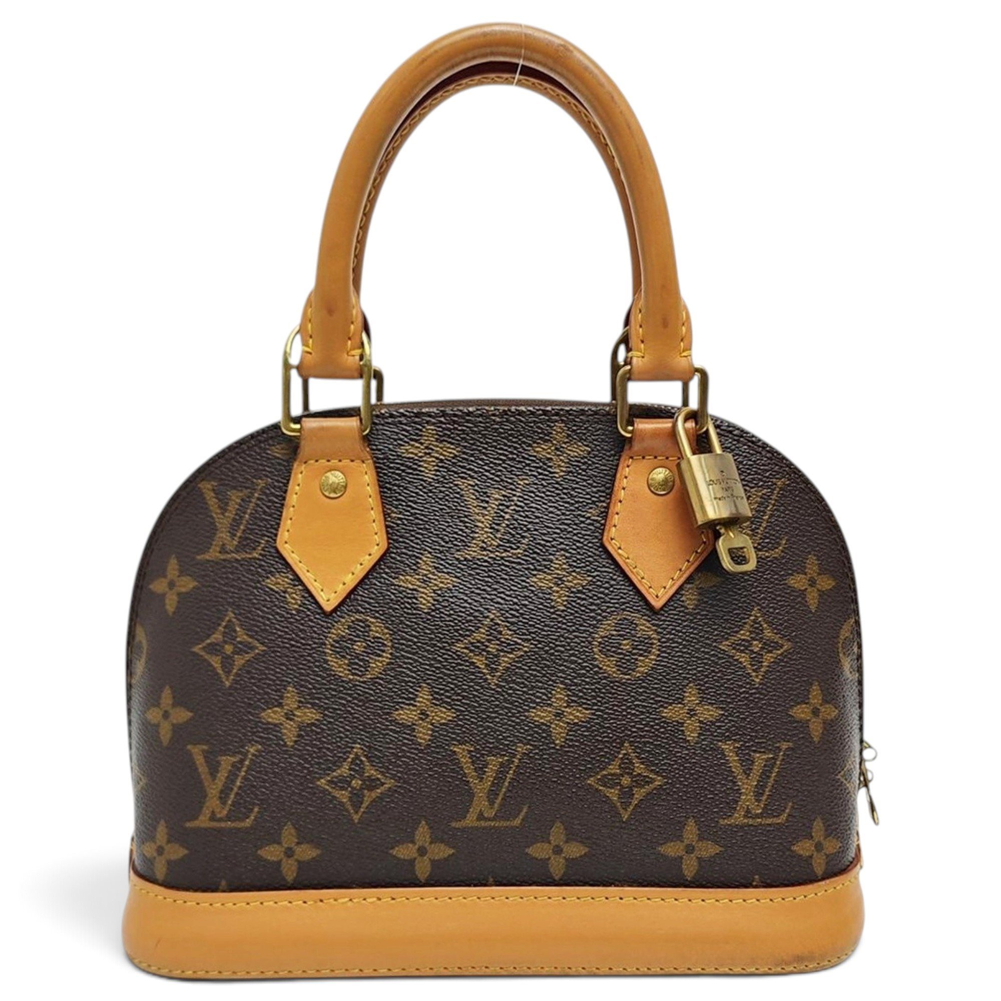 Alma leather handbag