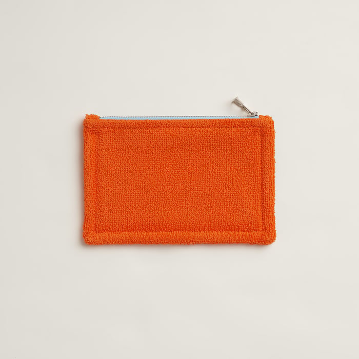 Orange Géranium Animaux Nattes Case, Mini Model