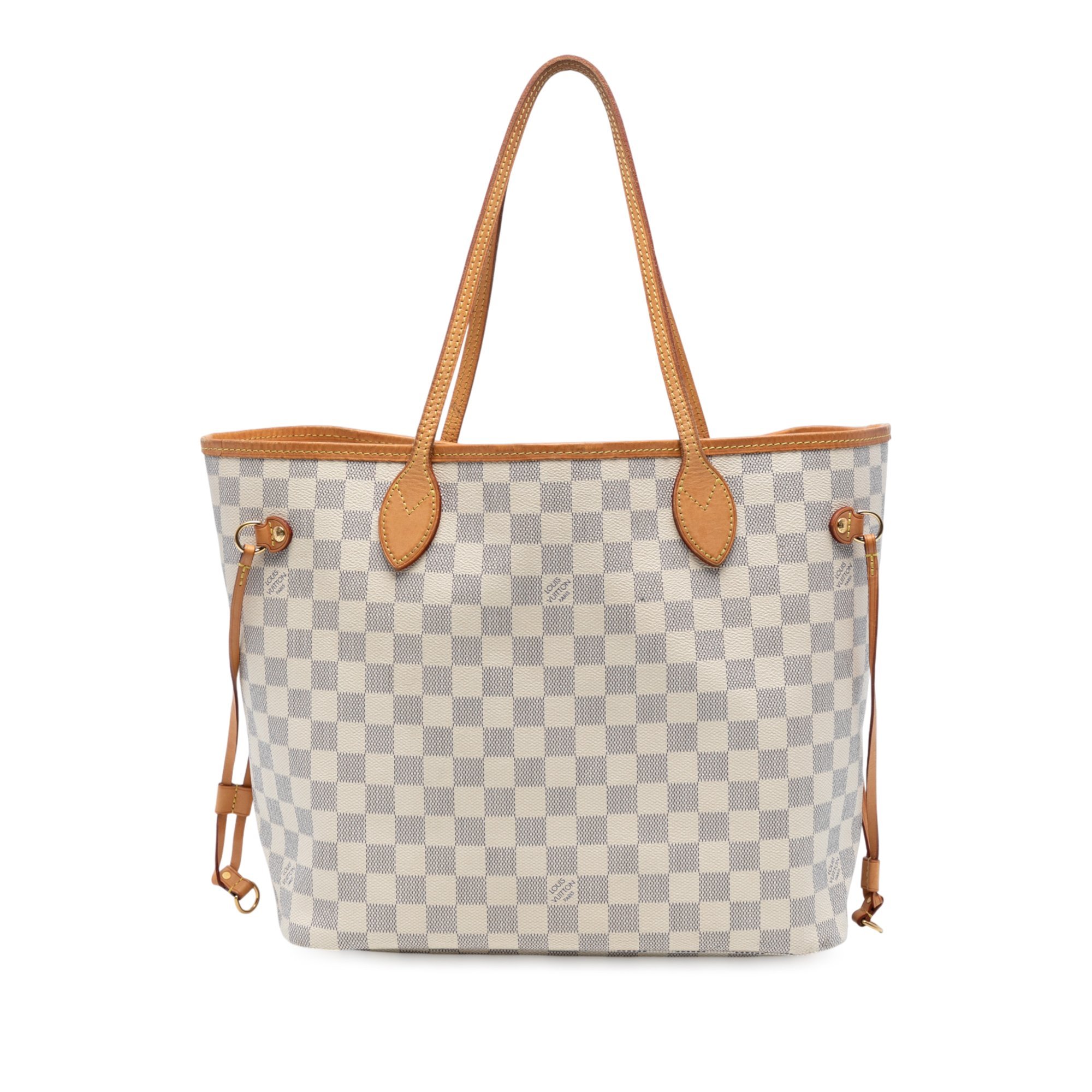 Louis Vuitton Neverfull leather handbag