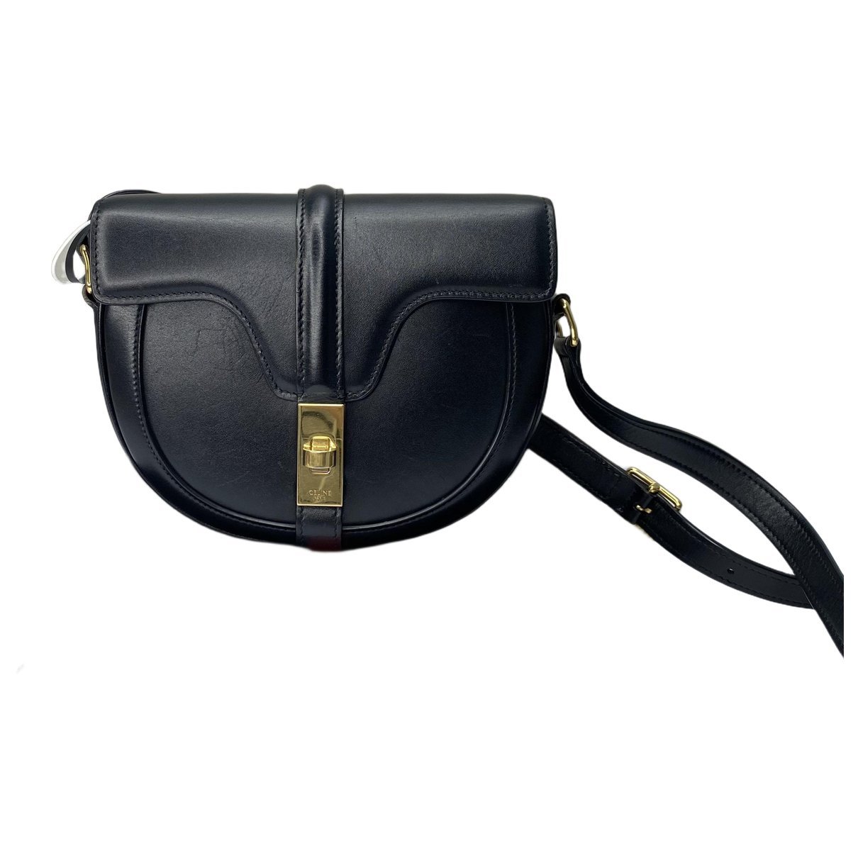 SAC 16 BESACE leather handbag