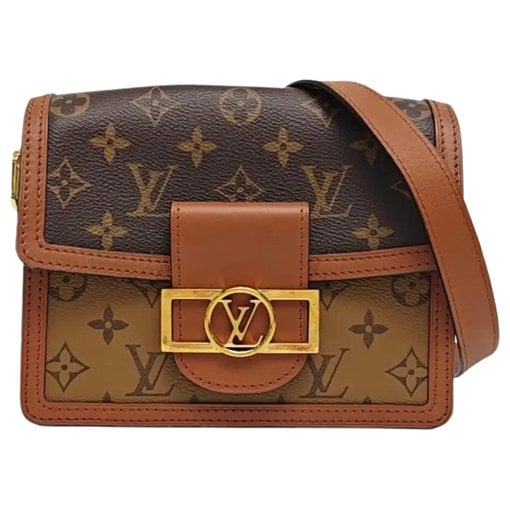 Dauphine leather mini bag