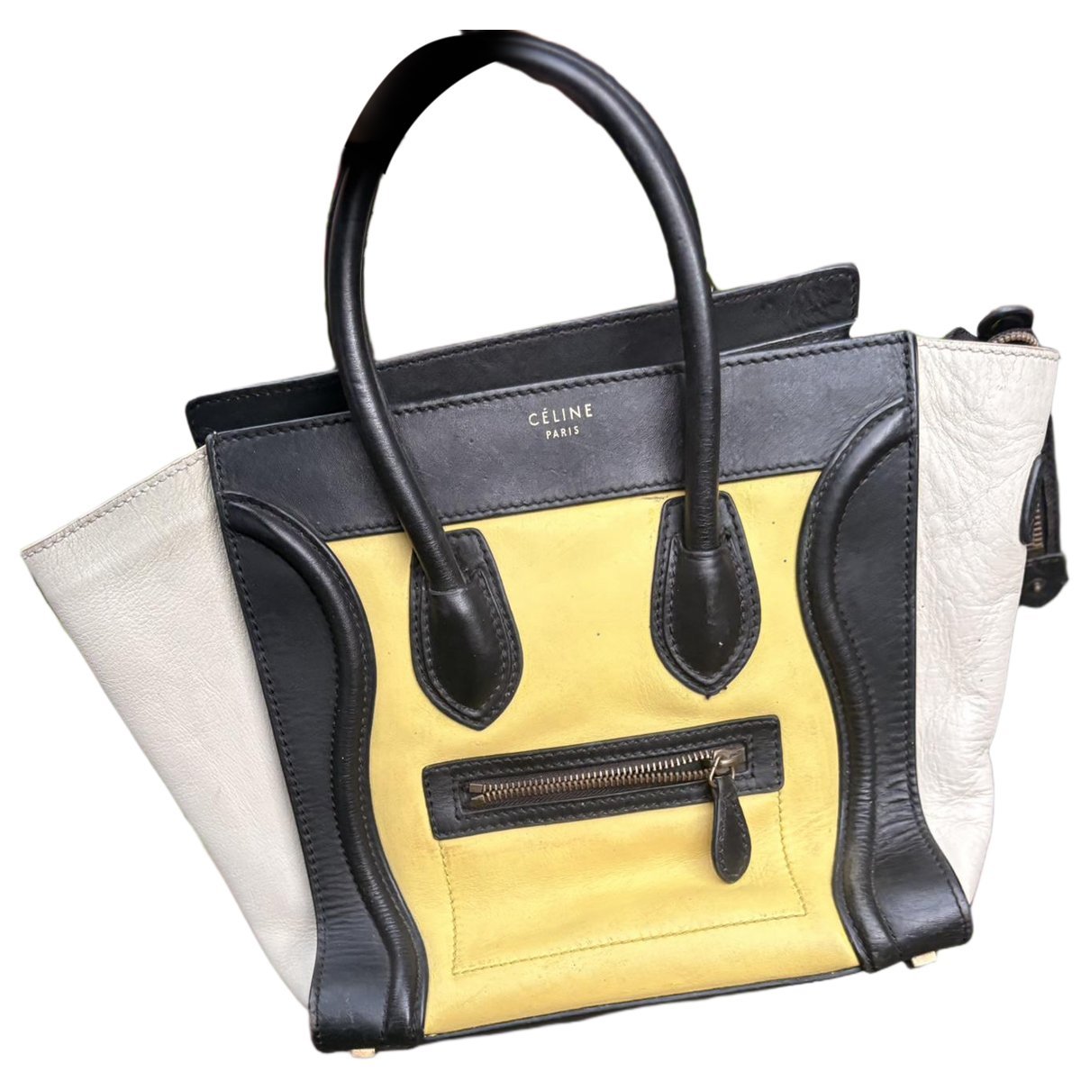 Luggage leather handbag
