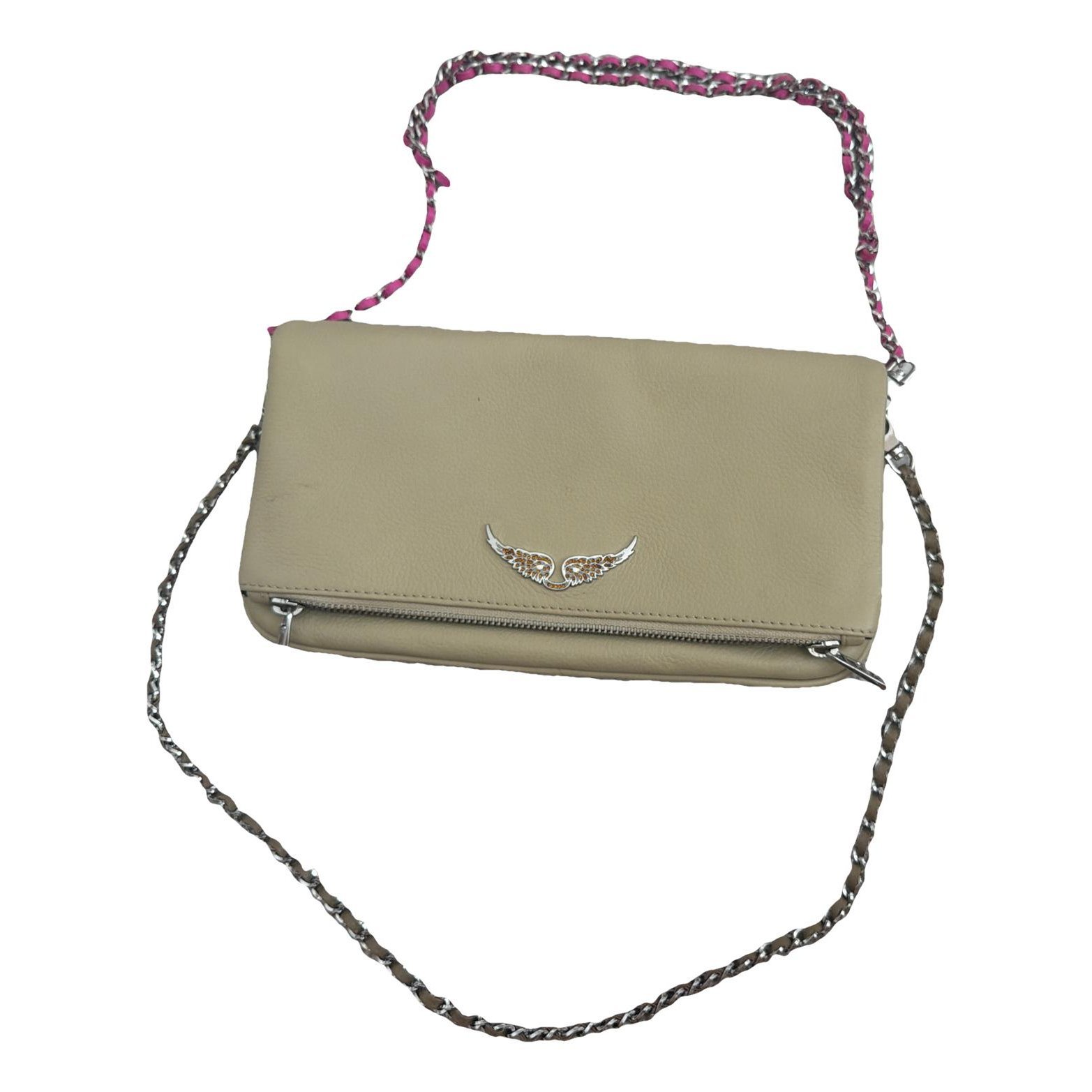 Rock leather crossbody bag