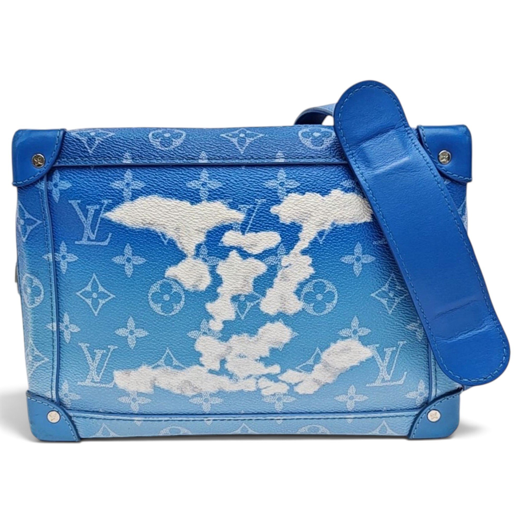 Pochette Trunk leather handbag