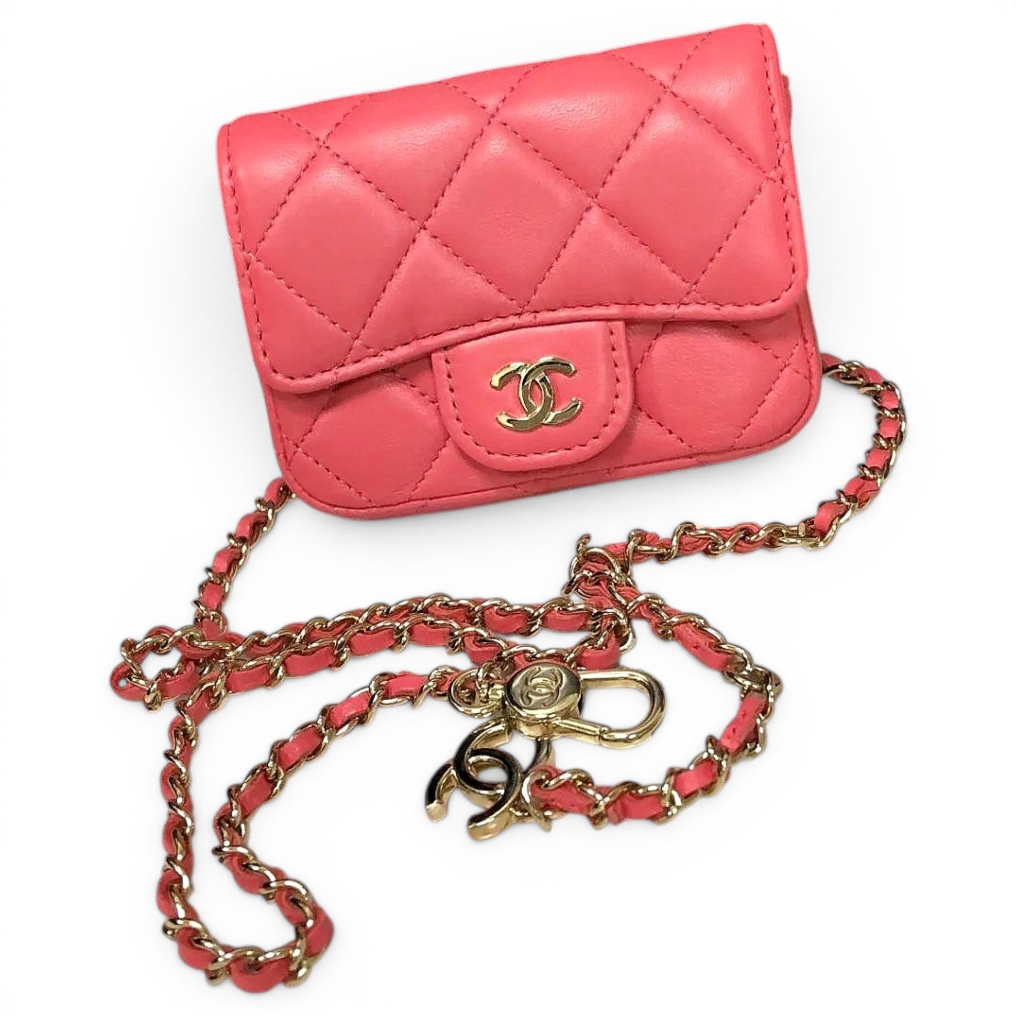 Leather mini bag
