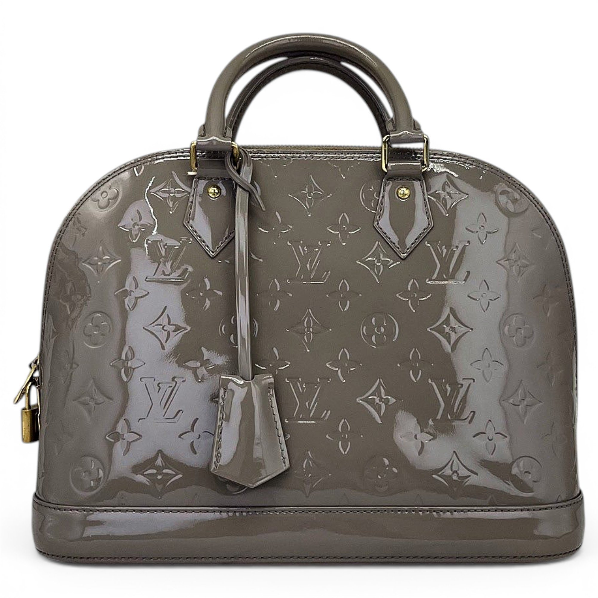 Alma patent leather handbag