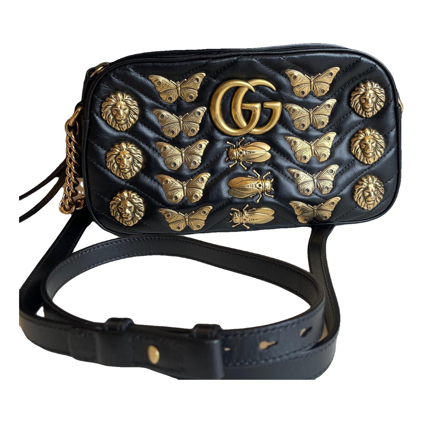 GG Marmont leather crossbody bag