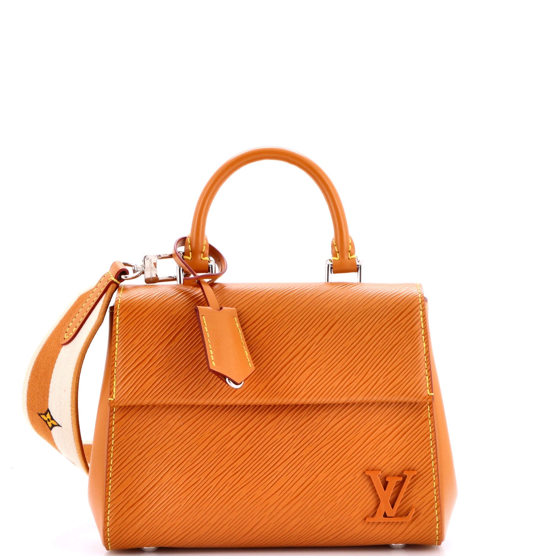 Cluny Top Handle Bag Epi Leather Mini