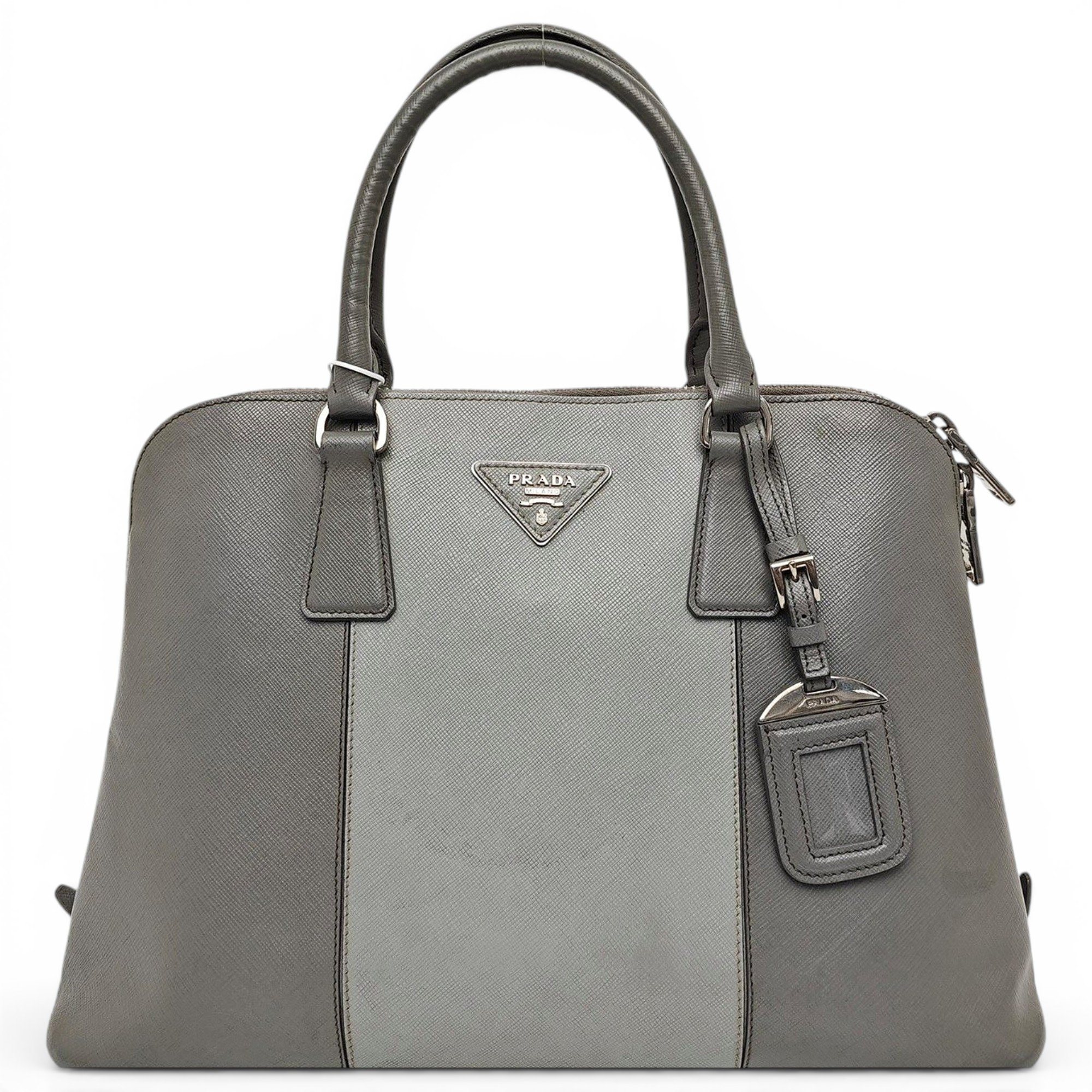Promenade leather handbag
