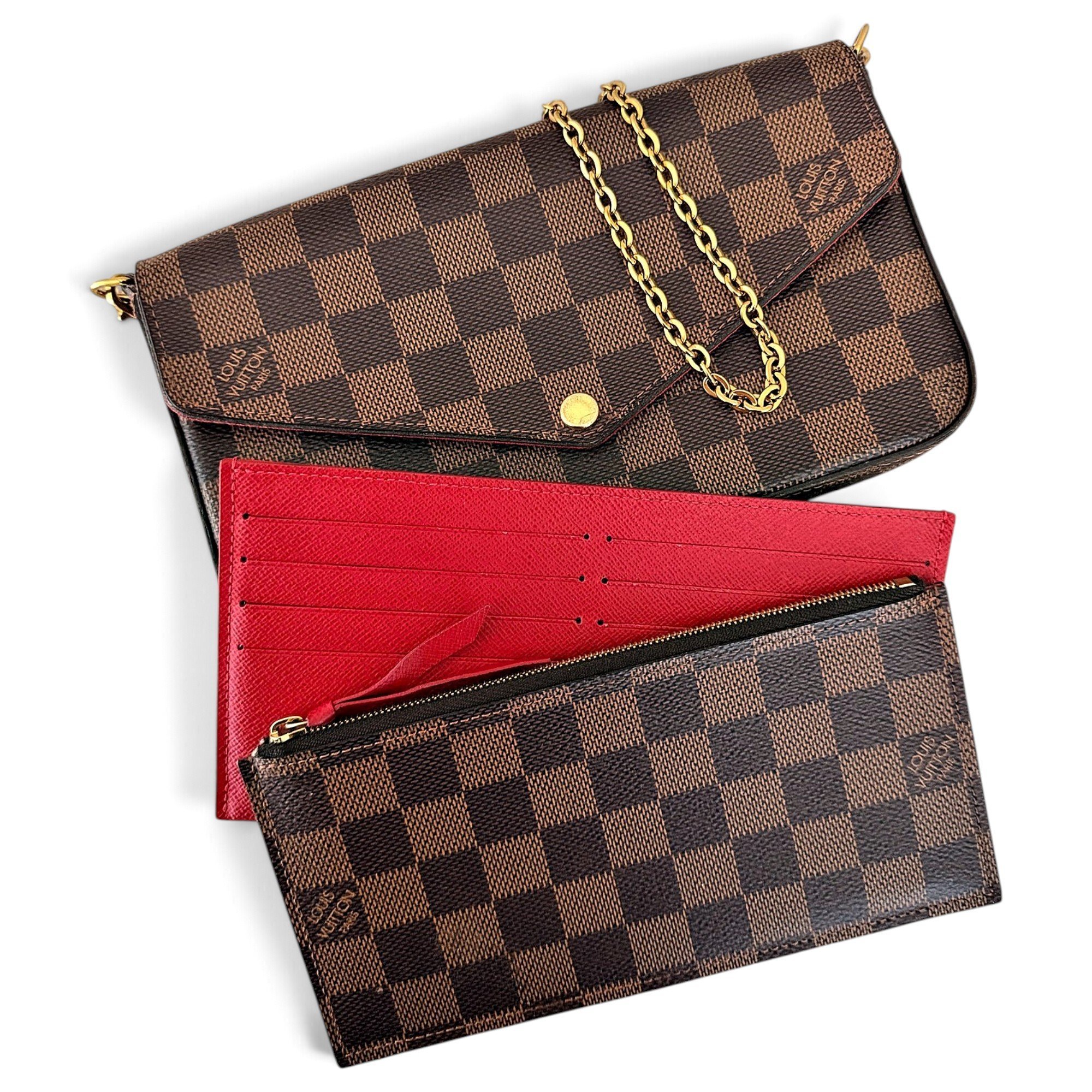 Félicie leather crossbody bag