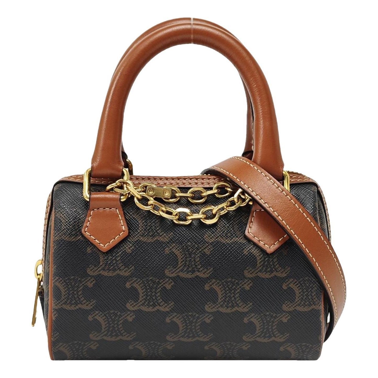 Leather handbag
