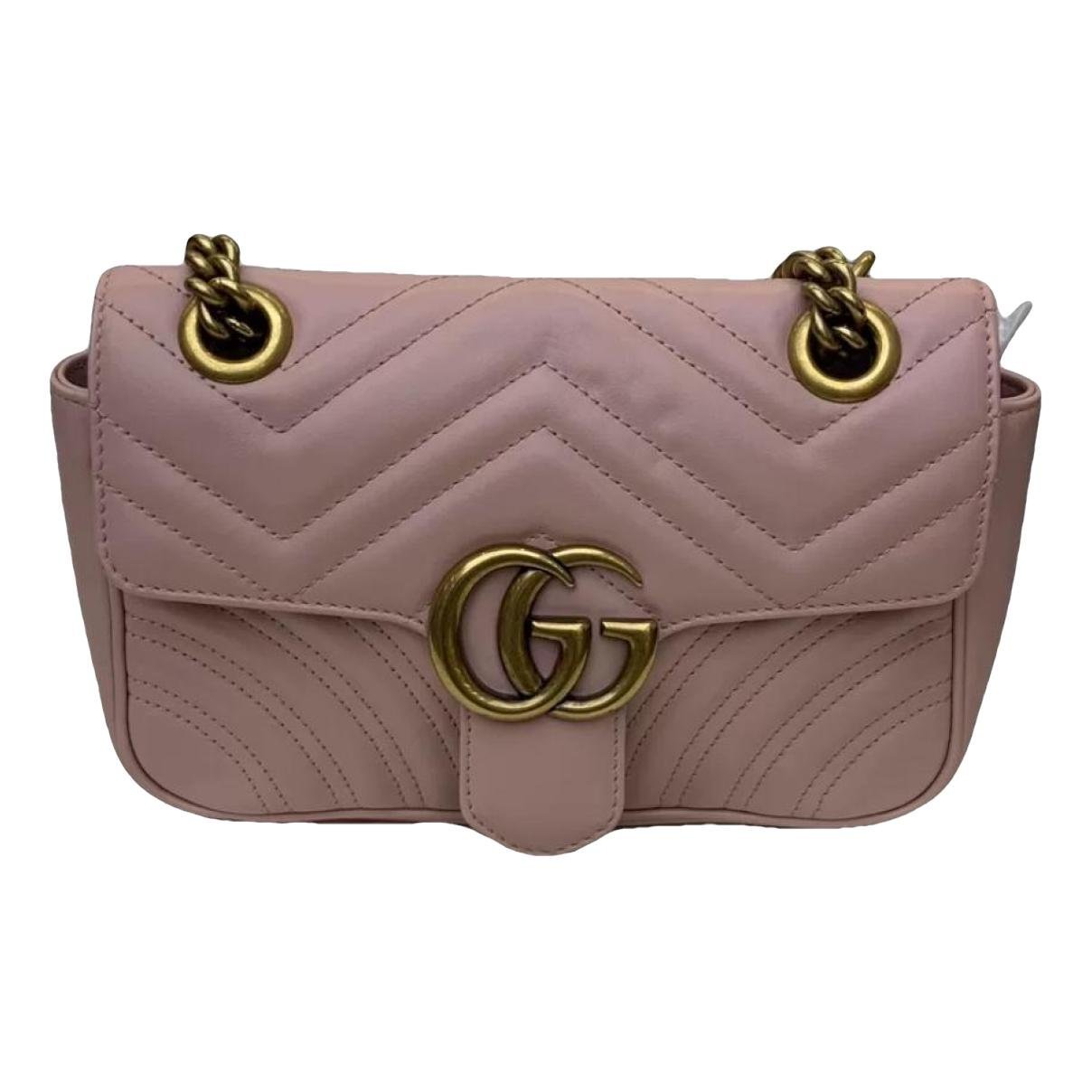 GG Marmont Flap leather crossbody bag
